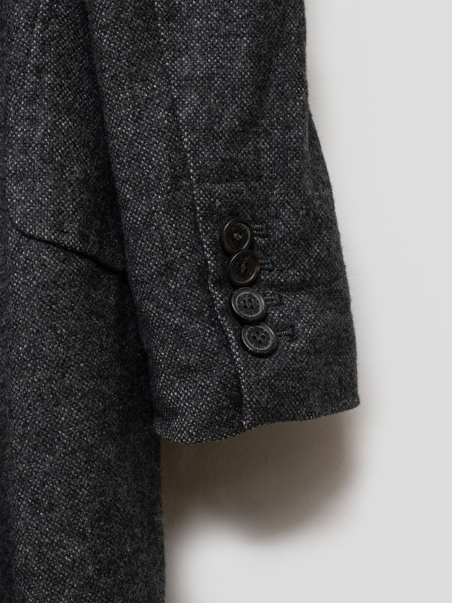 AW06 Rounded Collar Wool Coat