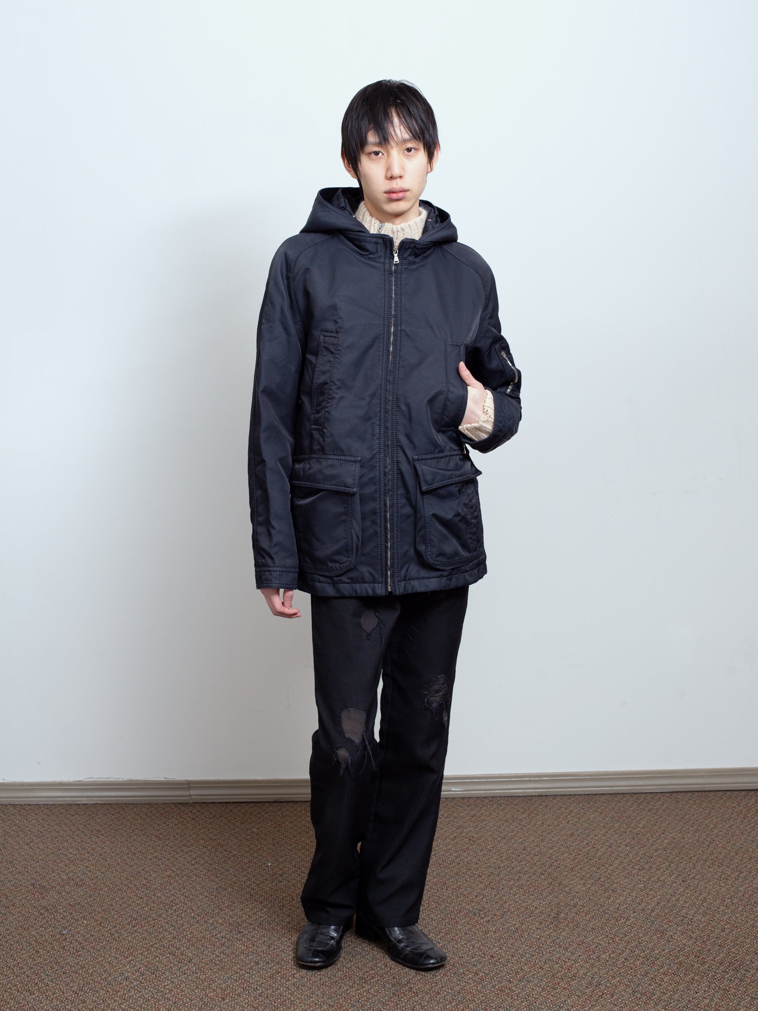 AW09 Hooded Short Parka