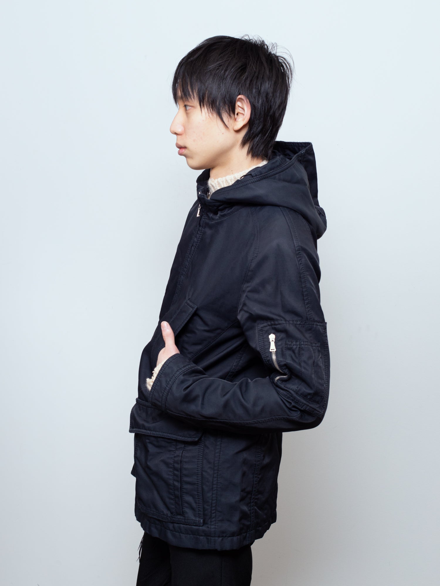 AW09 Hooded Short Parka
