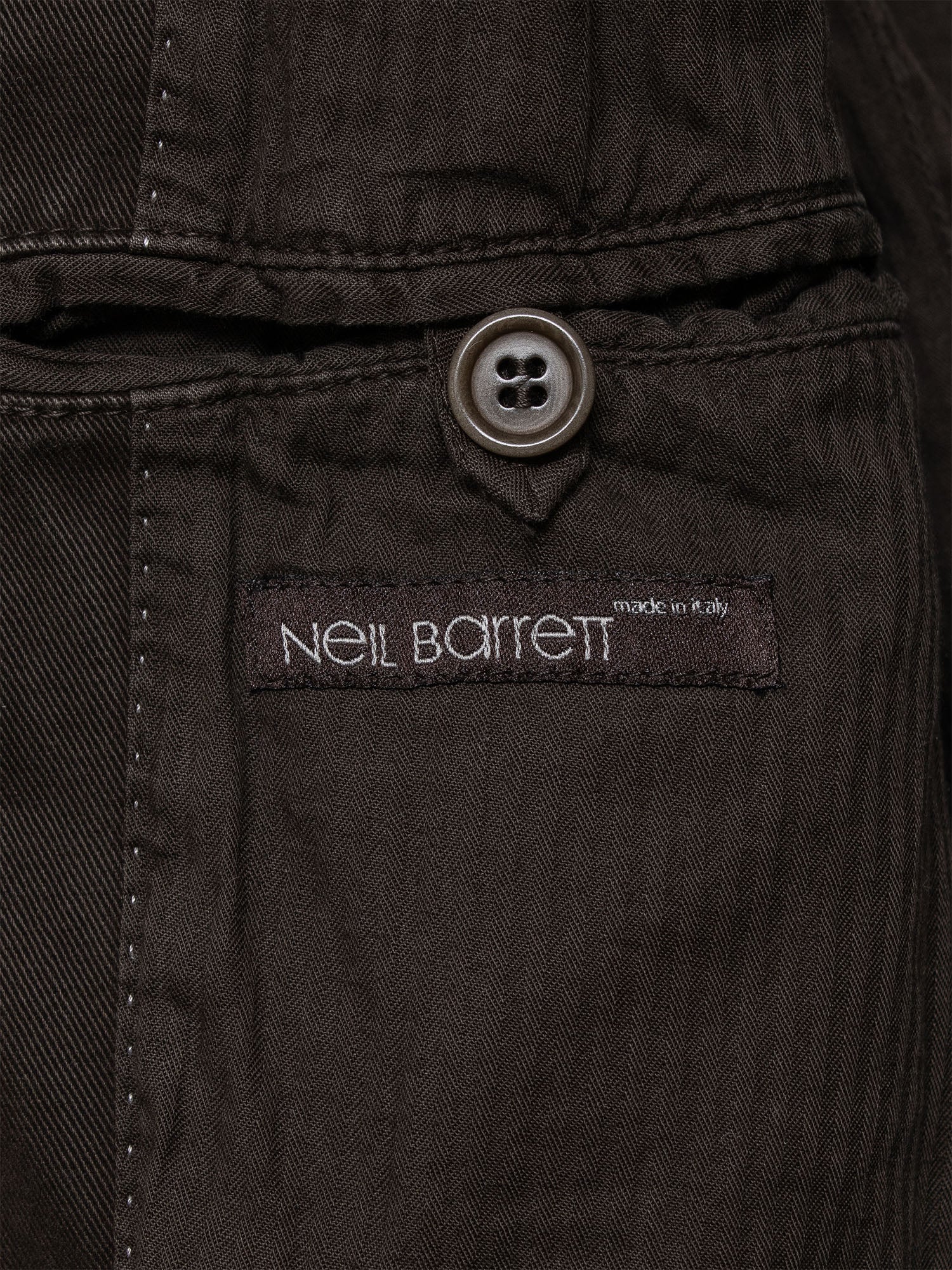 AW04 Double-Breasted Military Jacket