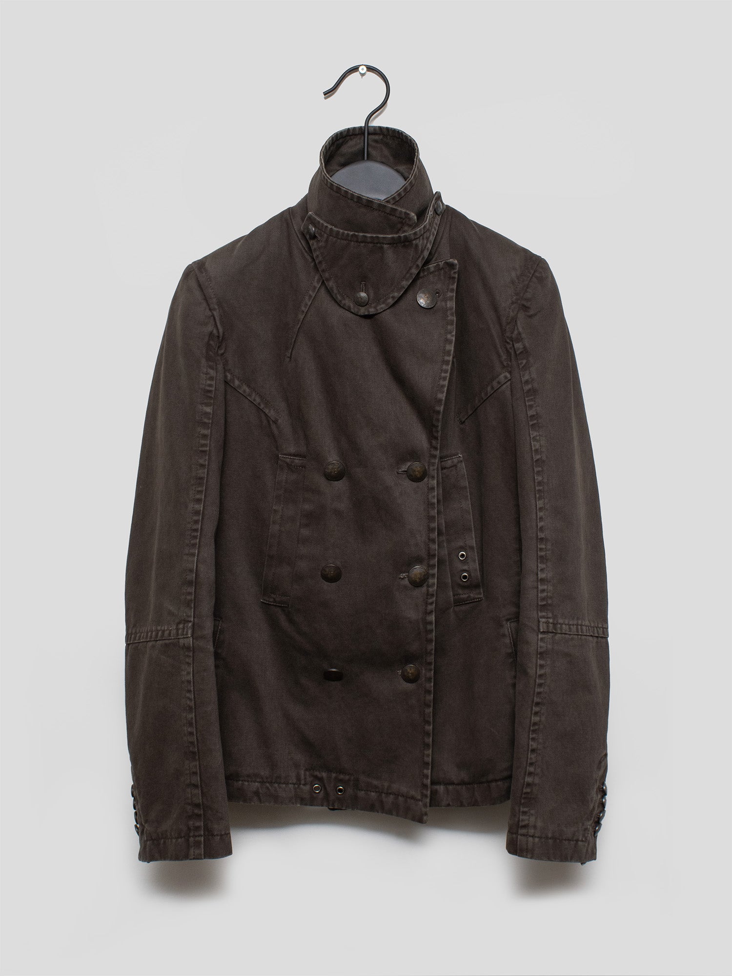 AW04 Double-Breasted Military Jacket