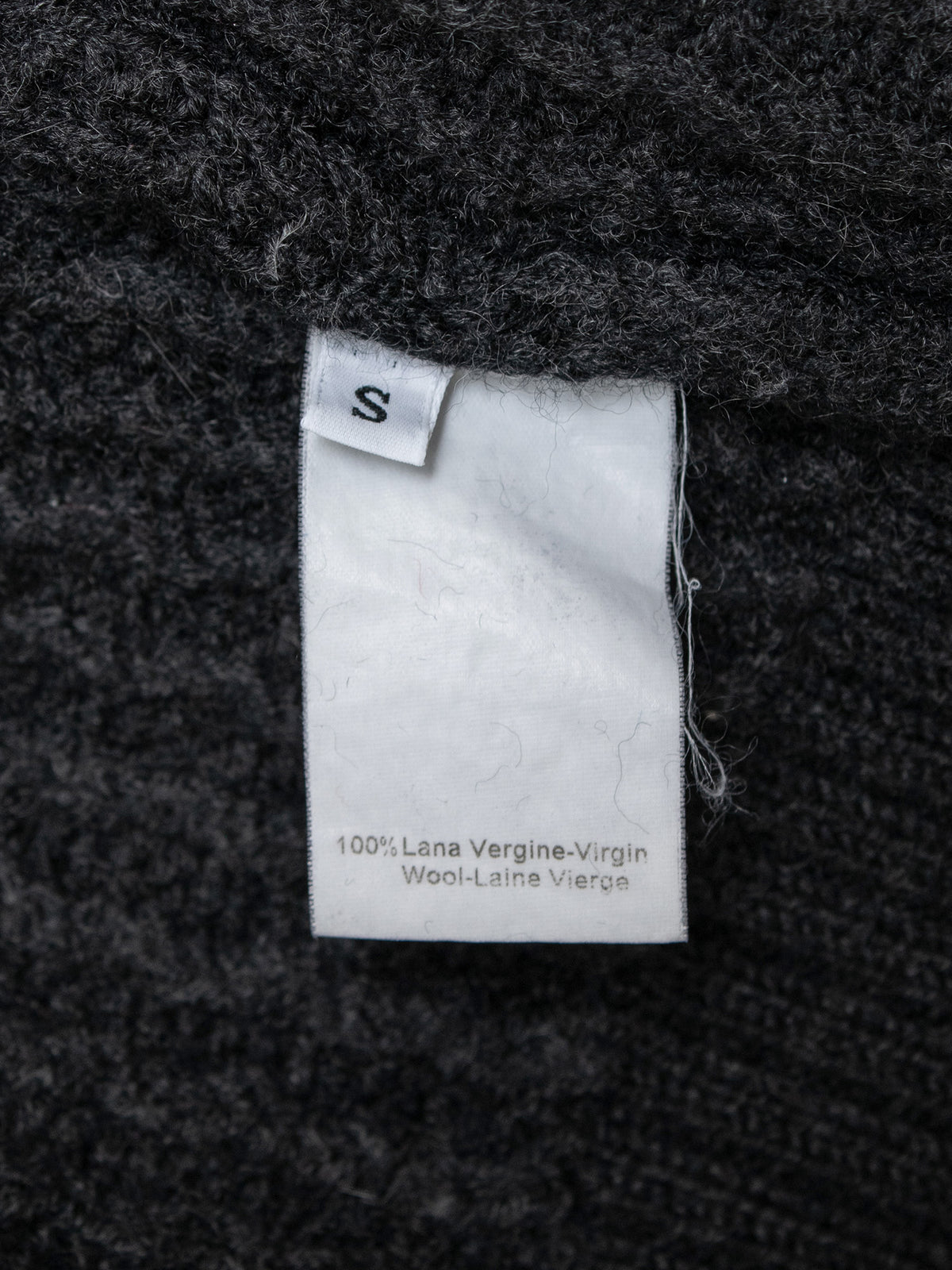 AW05 Moss-Stitch Knit Cardigan
