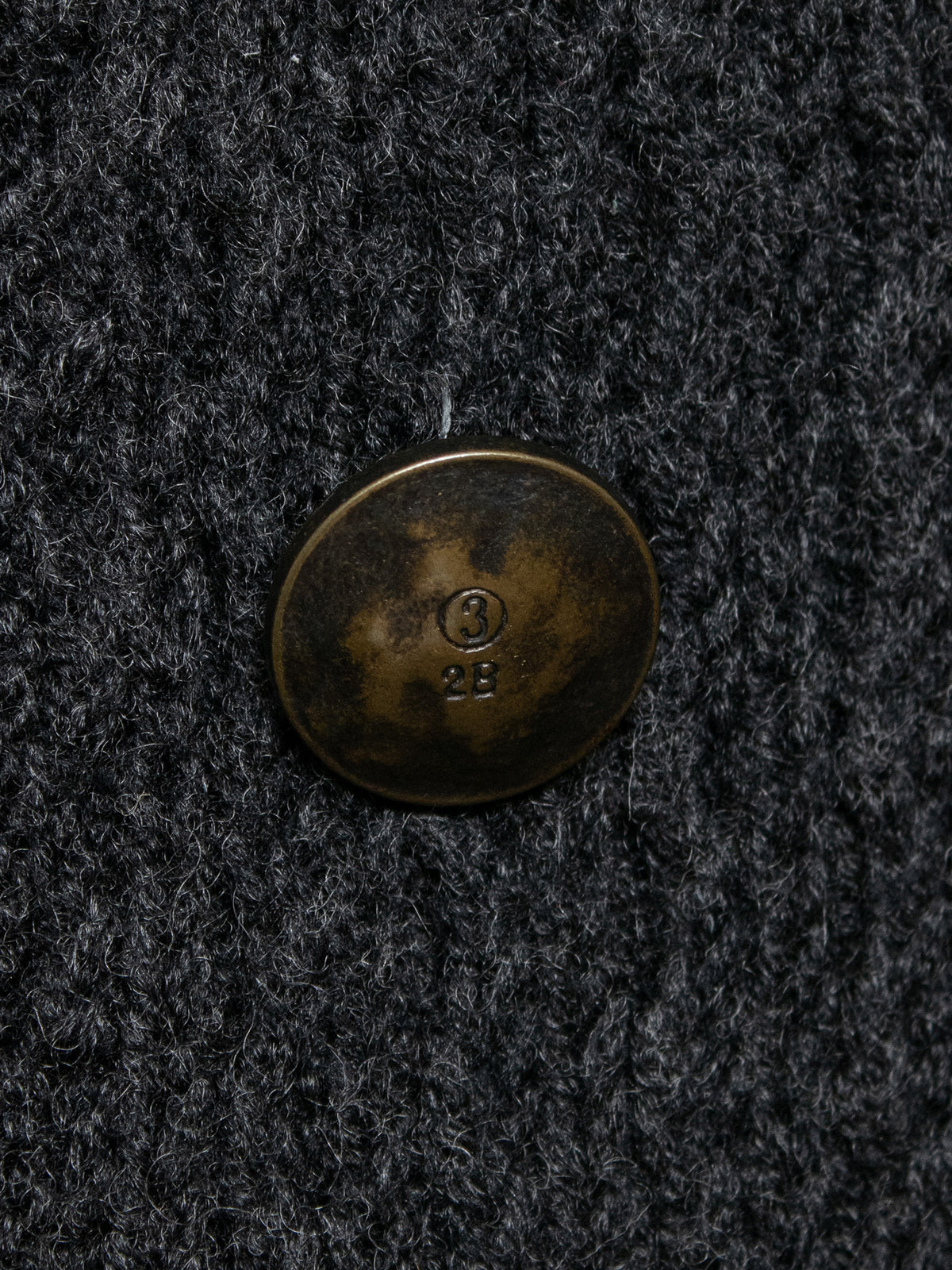 AW05 Moss-Stitch Knit Cardigan