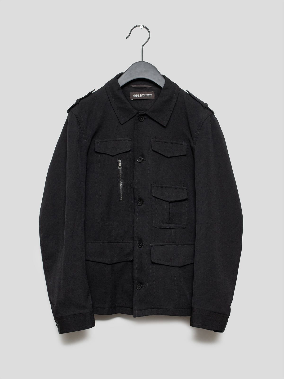 AW06 Virgin Wool Utility Jacket