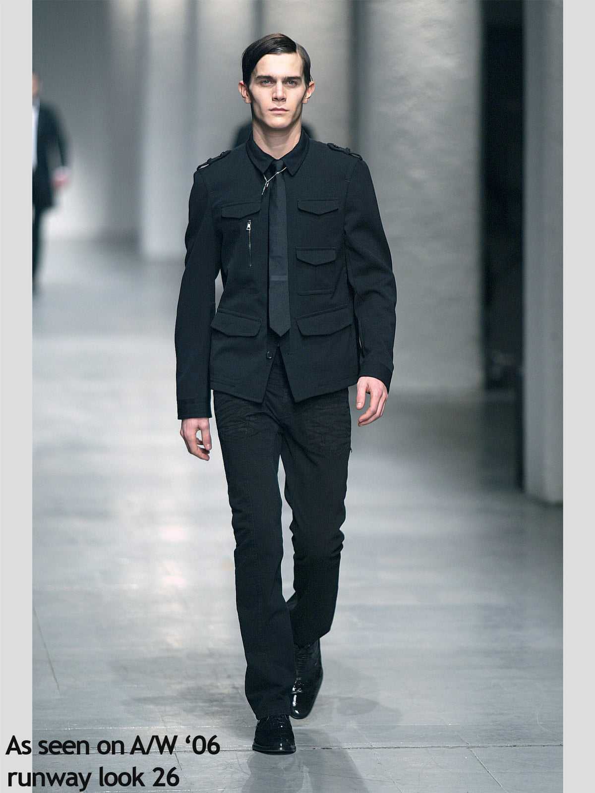 AW06 Virgin Wool Utility Jacket