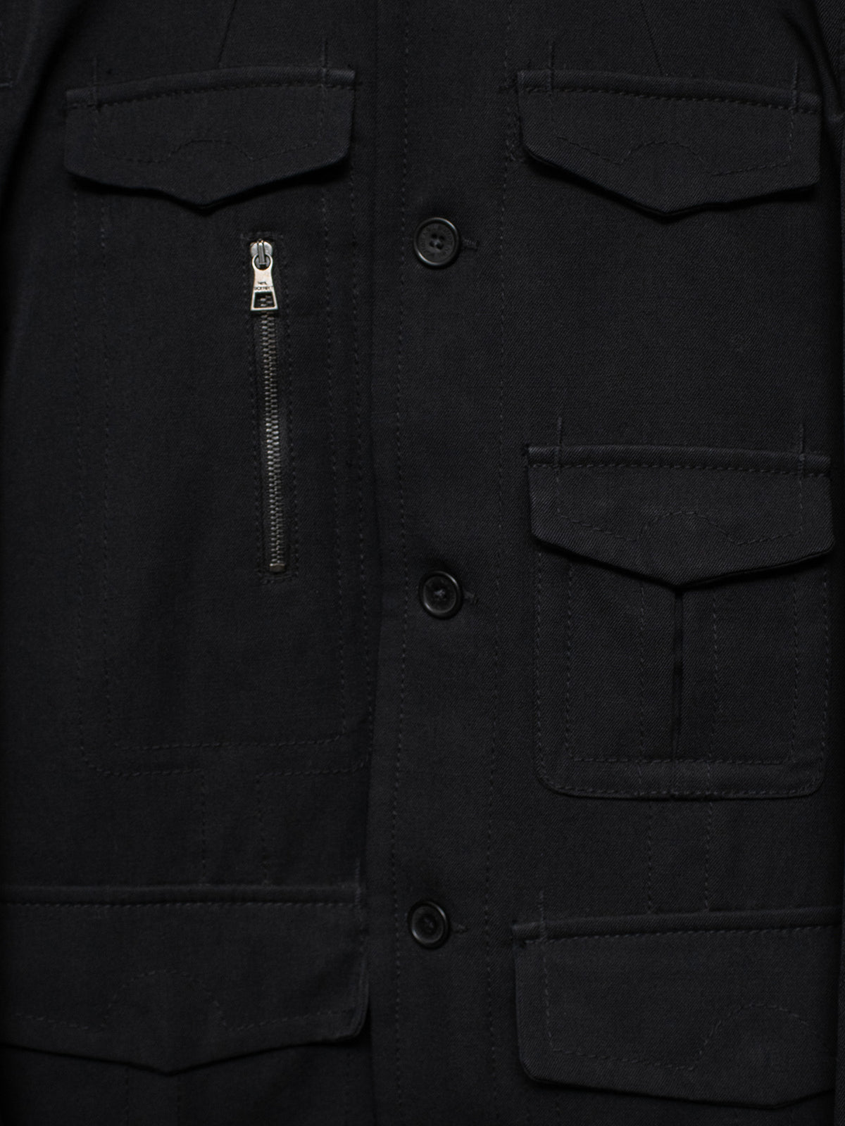 AW06 Virgin Wool Utility Jacket