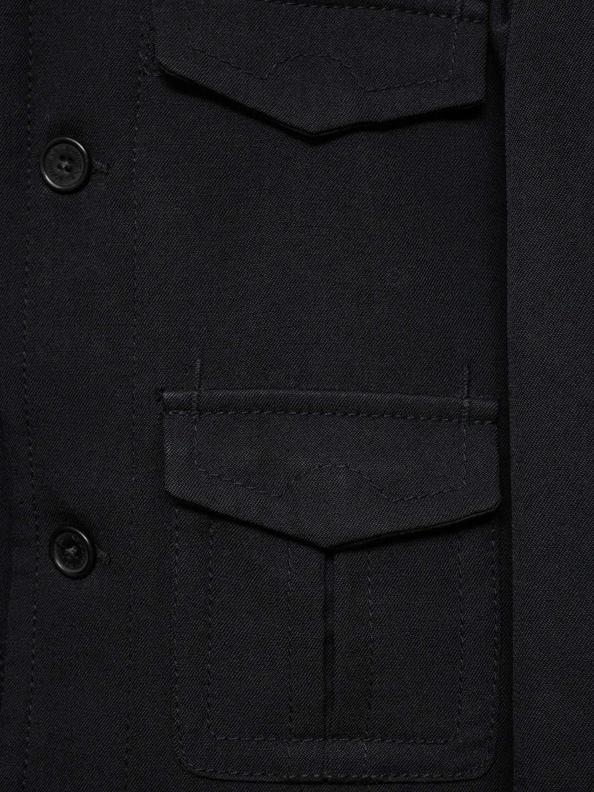 AW06 Virgin Wool Utility Jacket