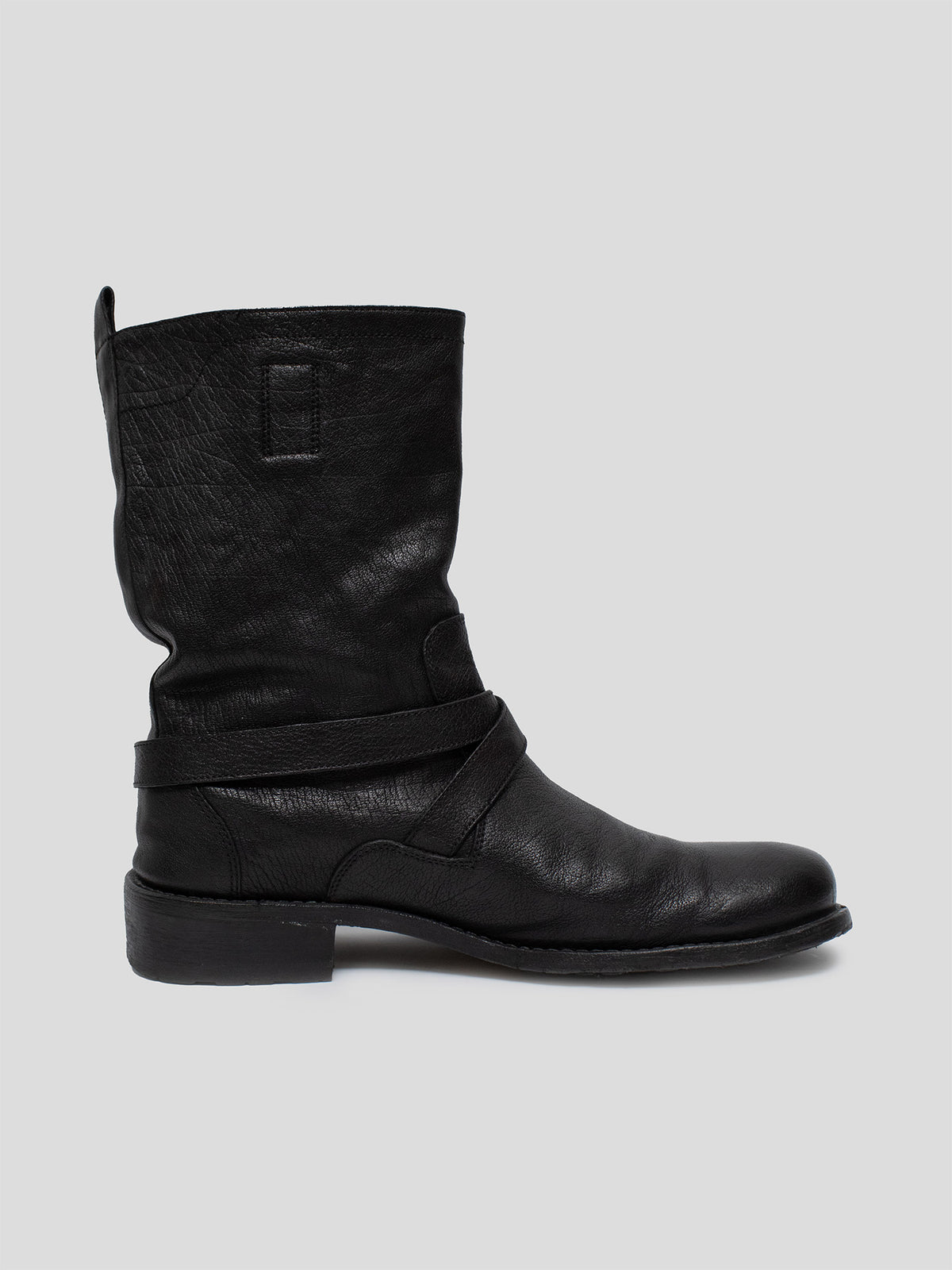 Leather Engineer Boots