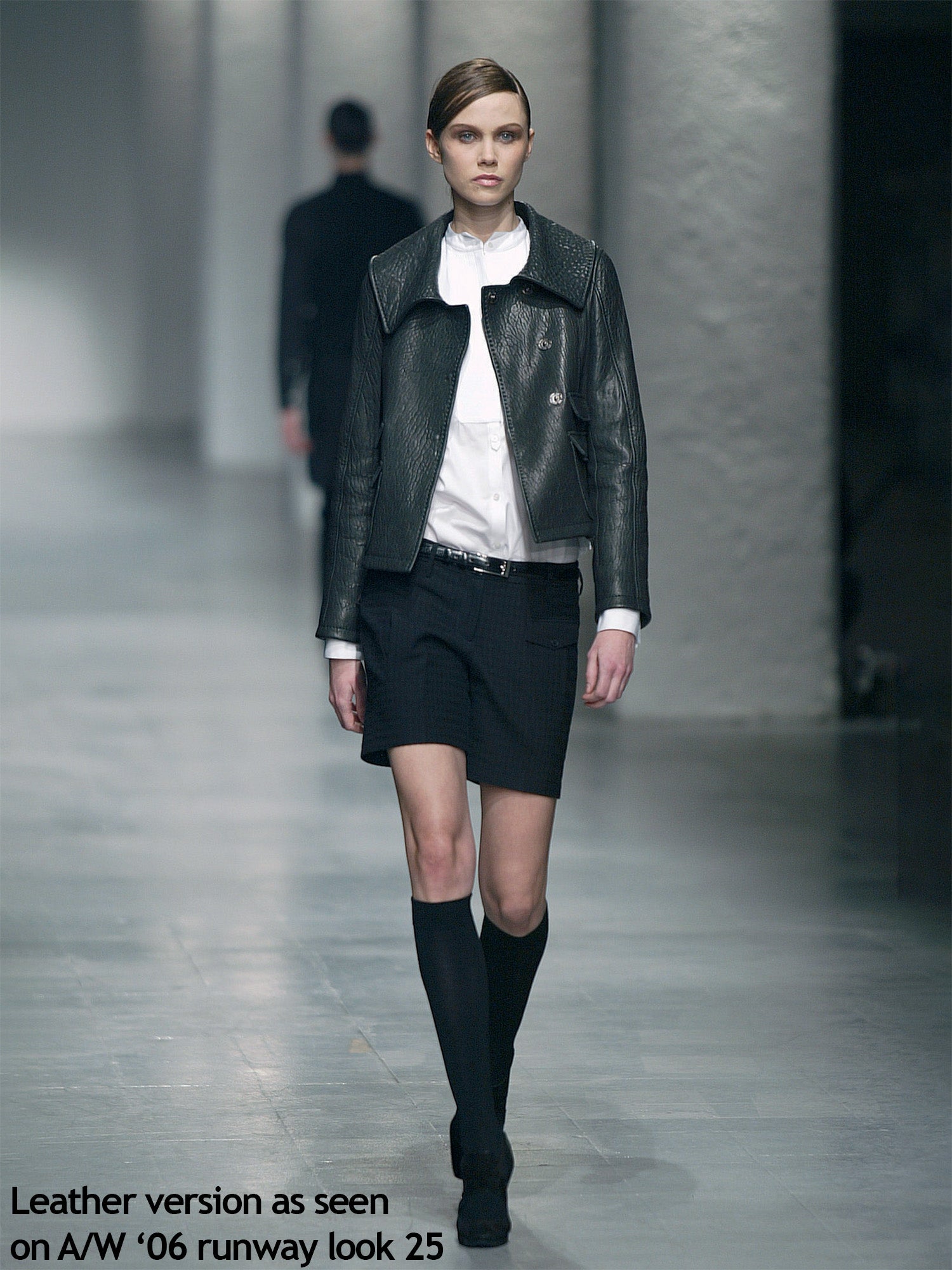 AW06 Rounded Collar Jacket