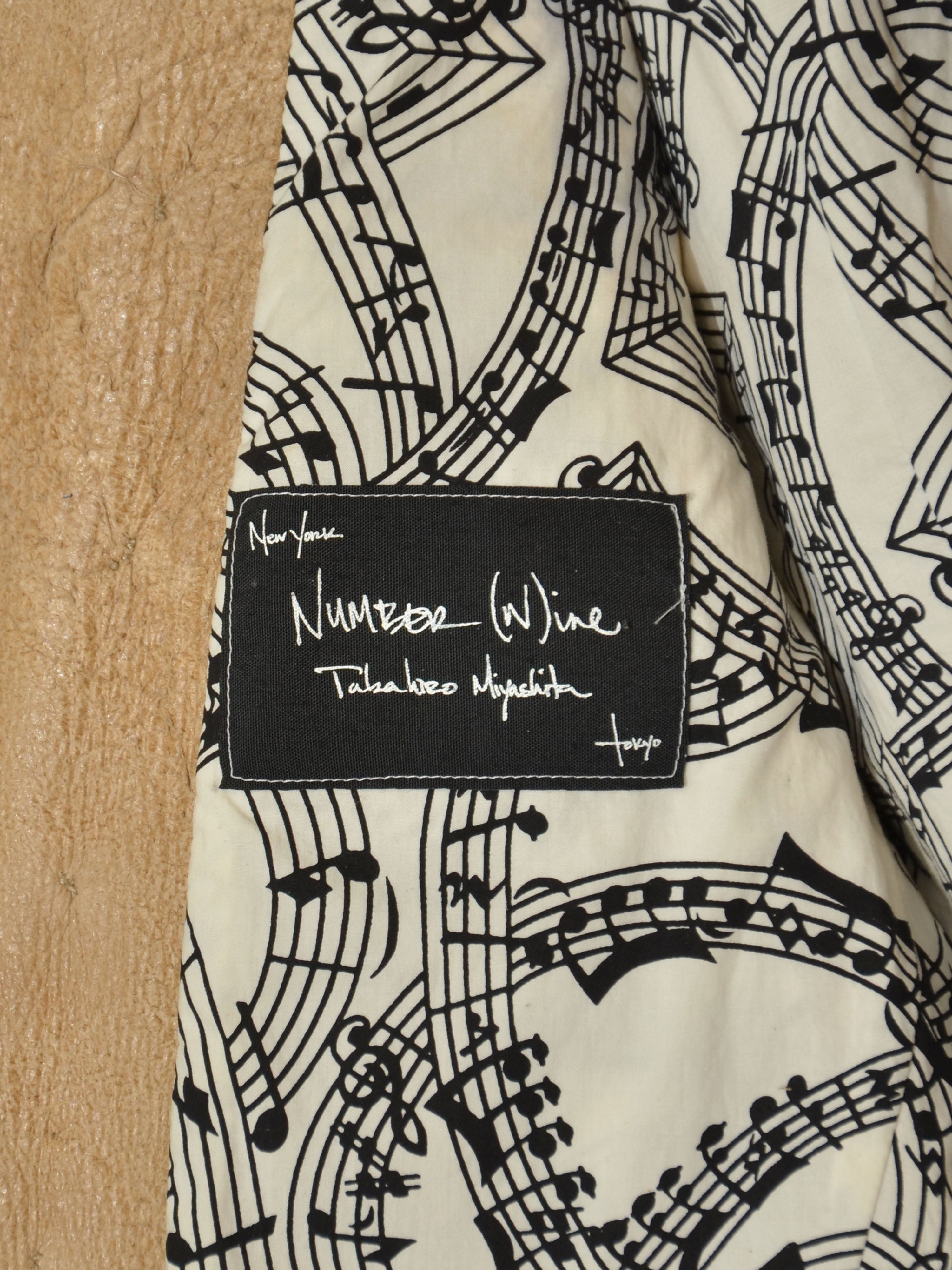 み*ん様 Number(N) about a boy期 Napoleon Jac Number (N)ine × Takahiromiyashita The Soloist. Number Nine S/S07