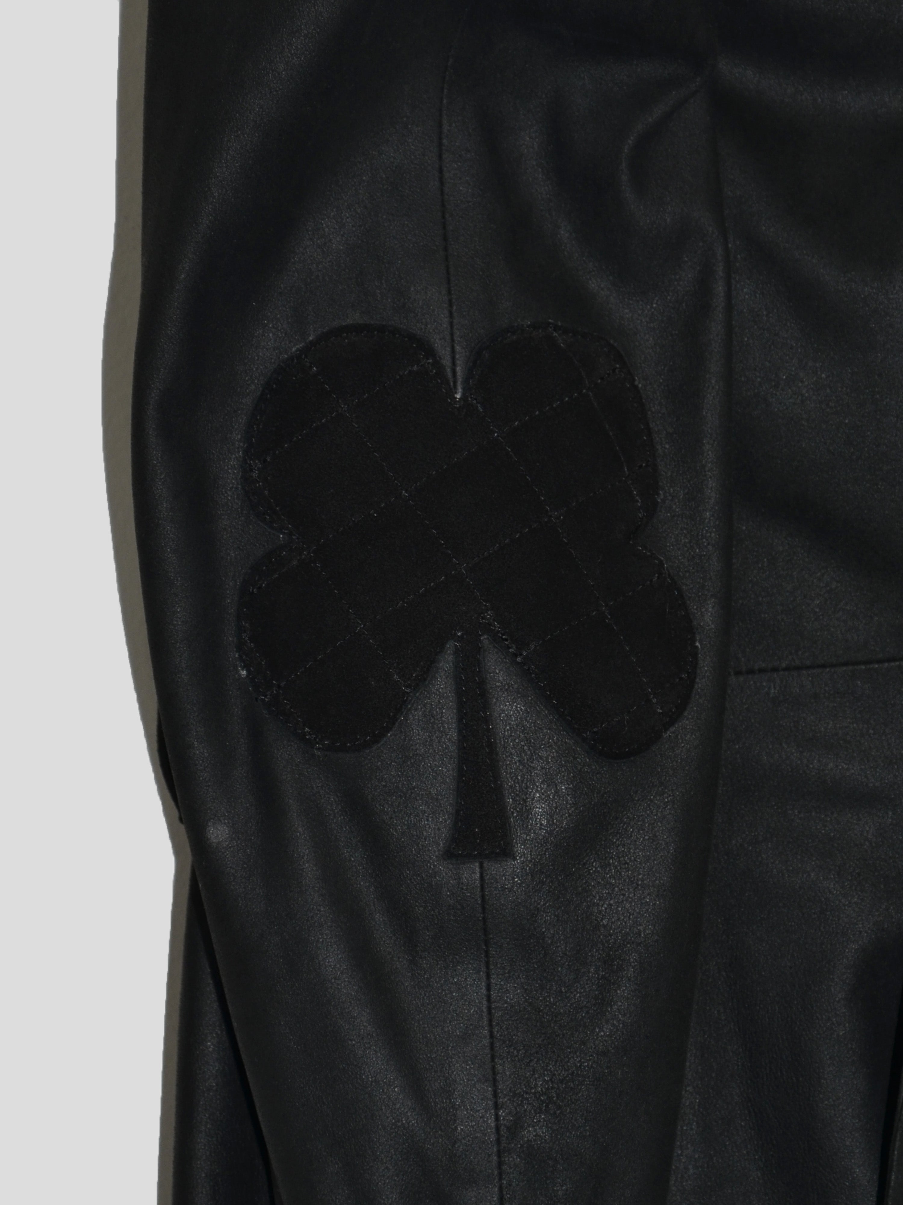 Number Nine Archive AW06 "Noir" Lamb Suede Trench Coat Commune 5