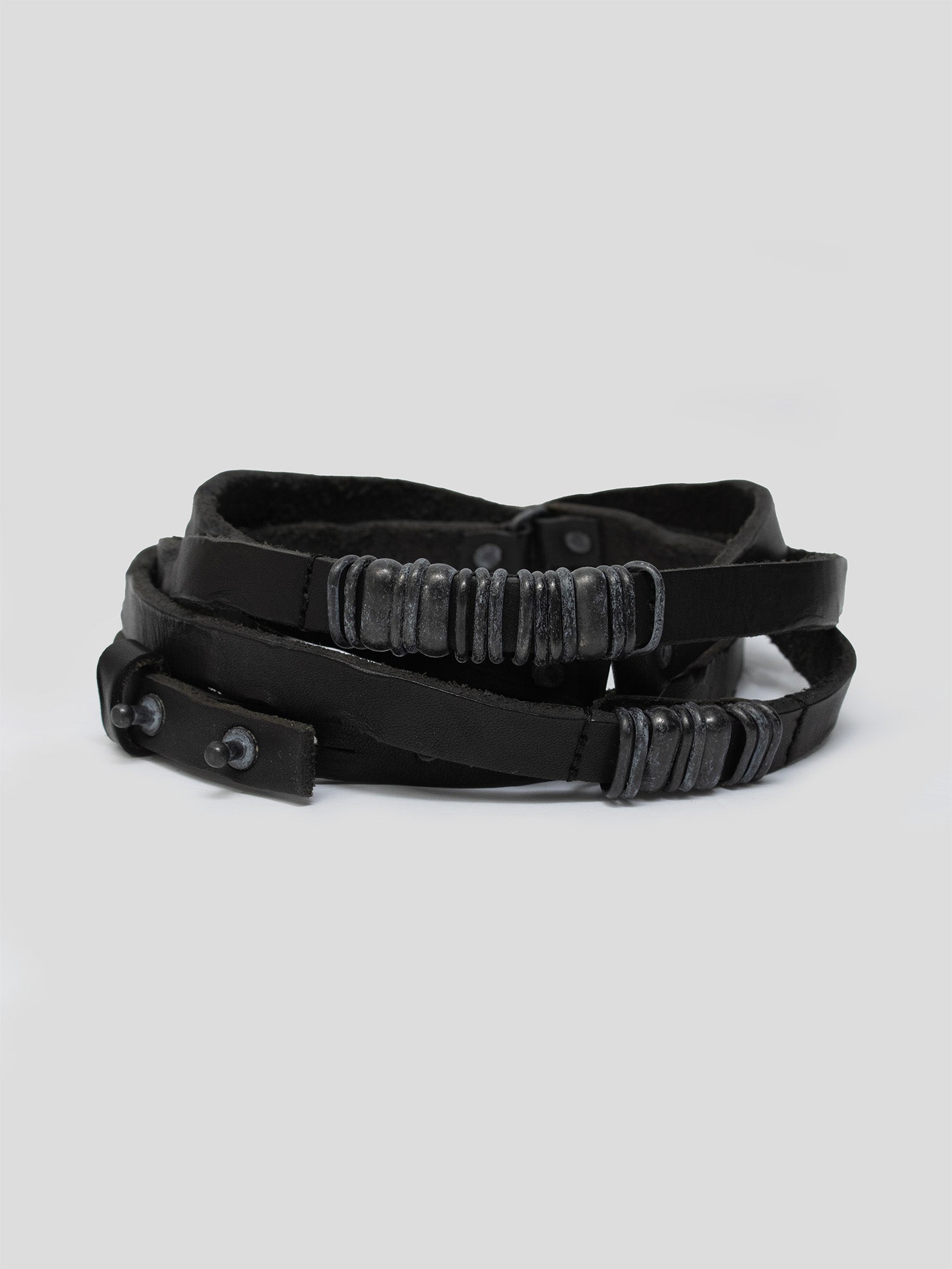 Double-Wrap Leather Belt