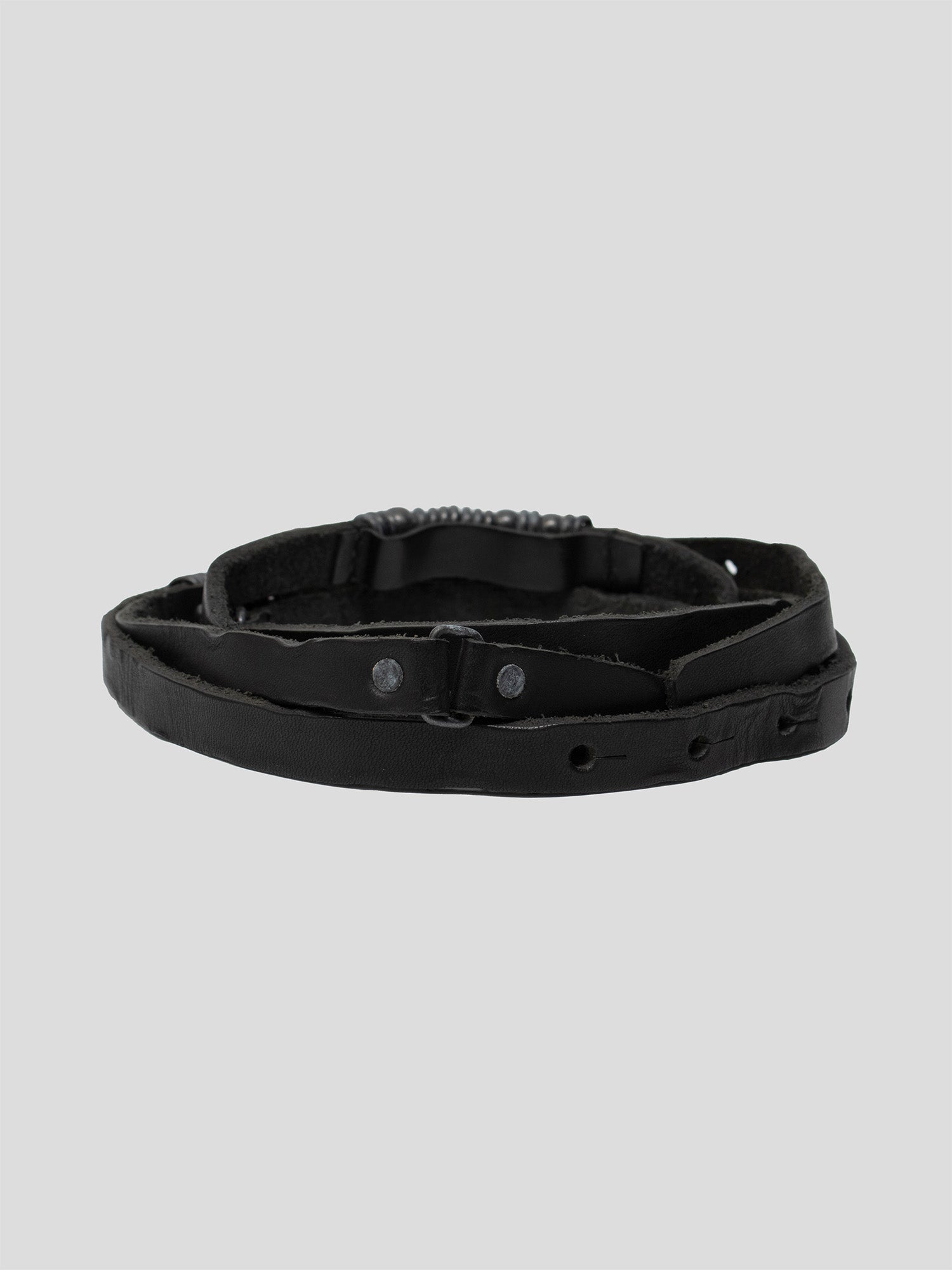 Double-Wrap Leather Belt