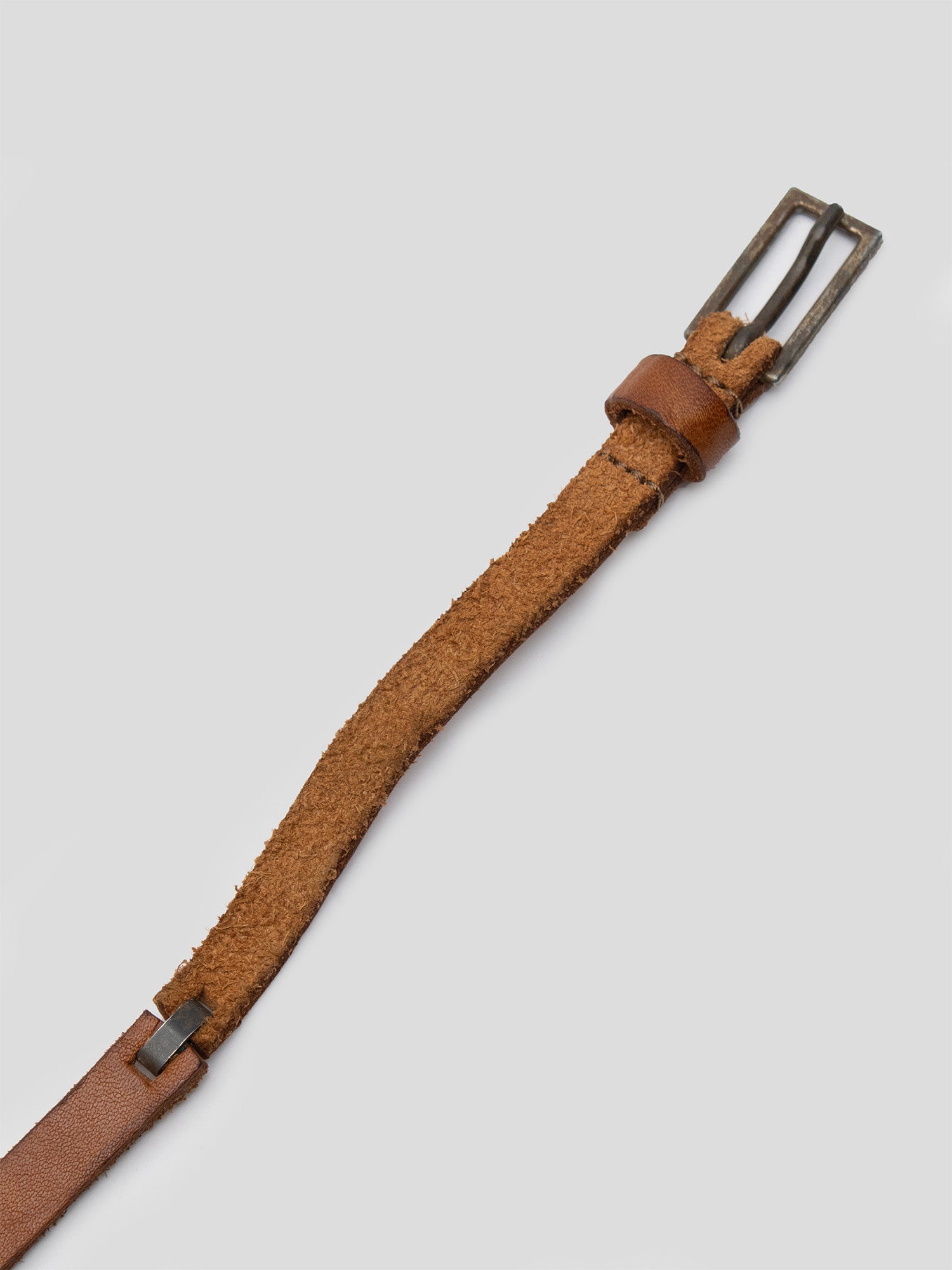 Two-Piece Leather Belt