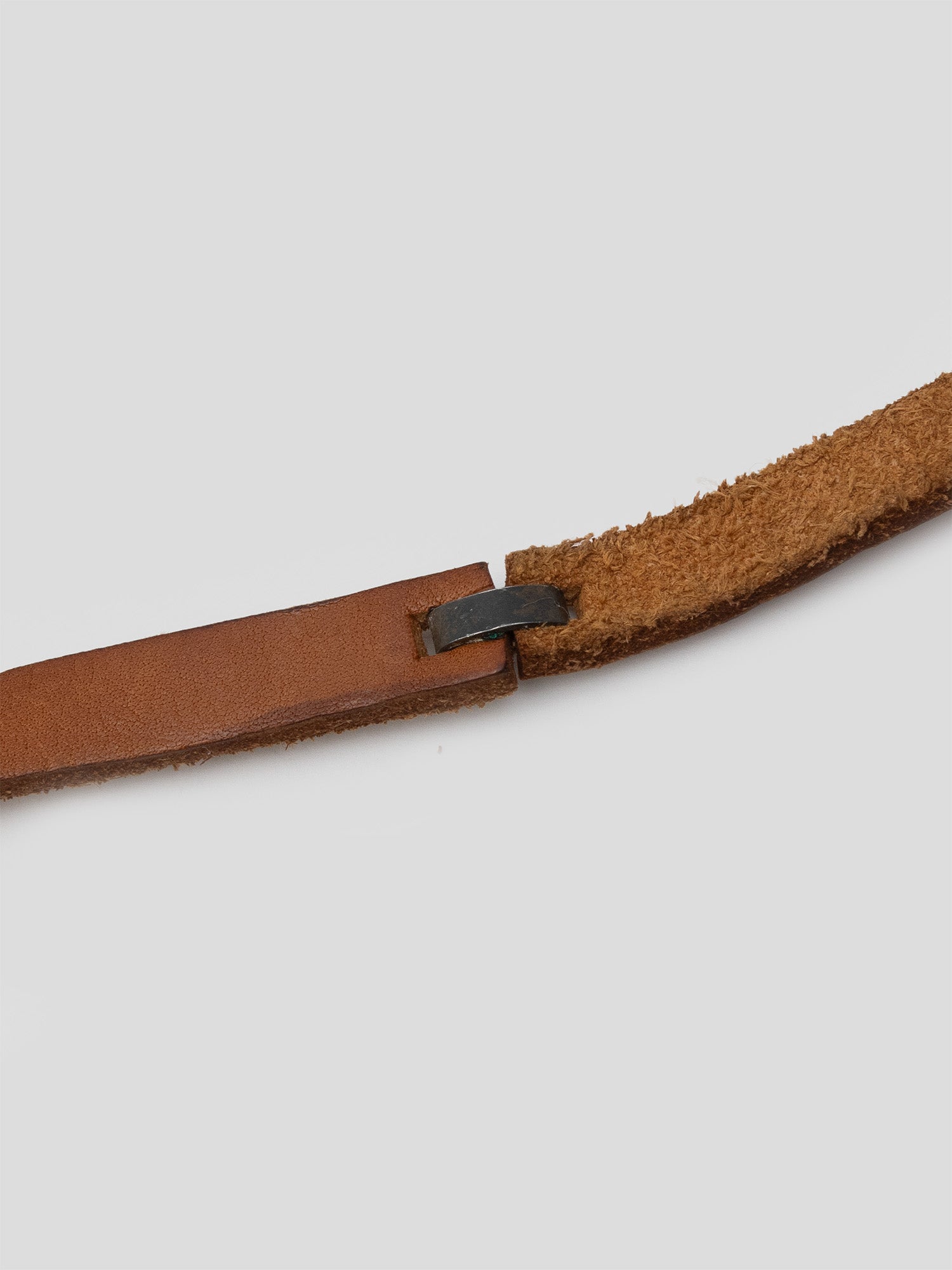 Two-Piece Leather Belt