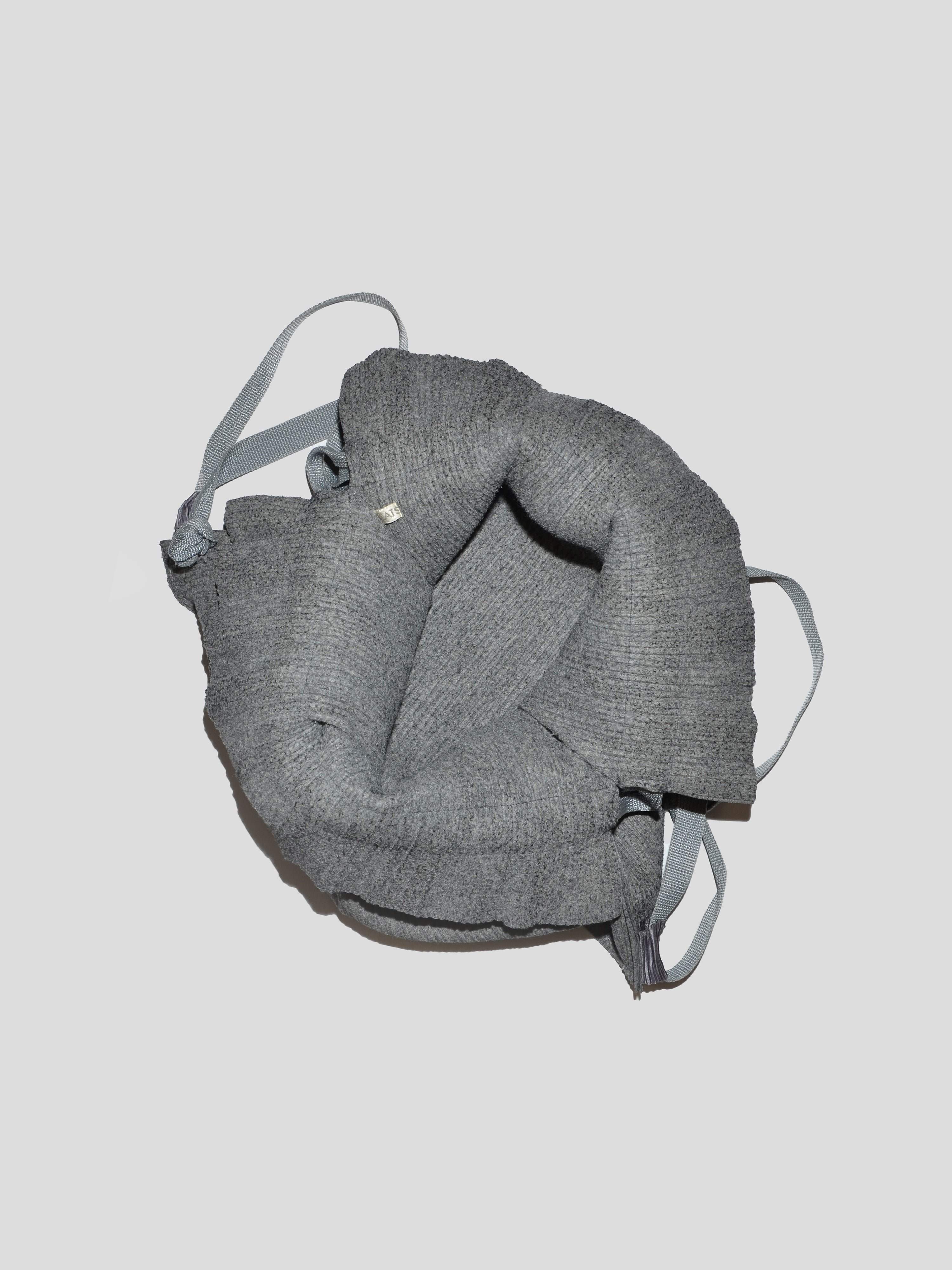 Pleated Drawstring Backpack