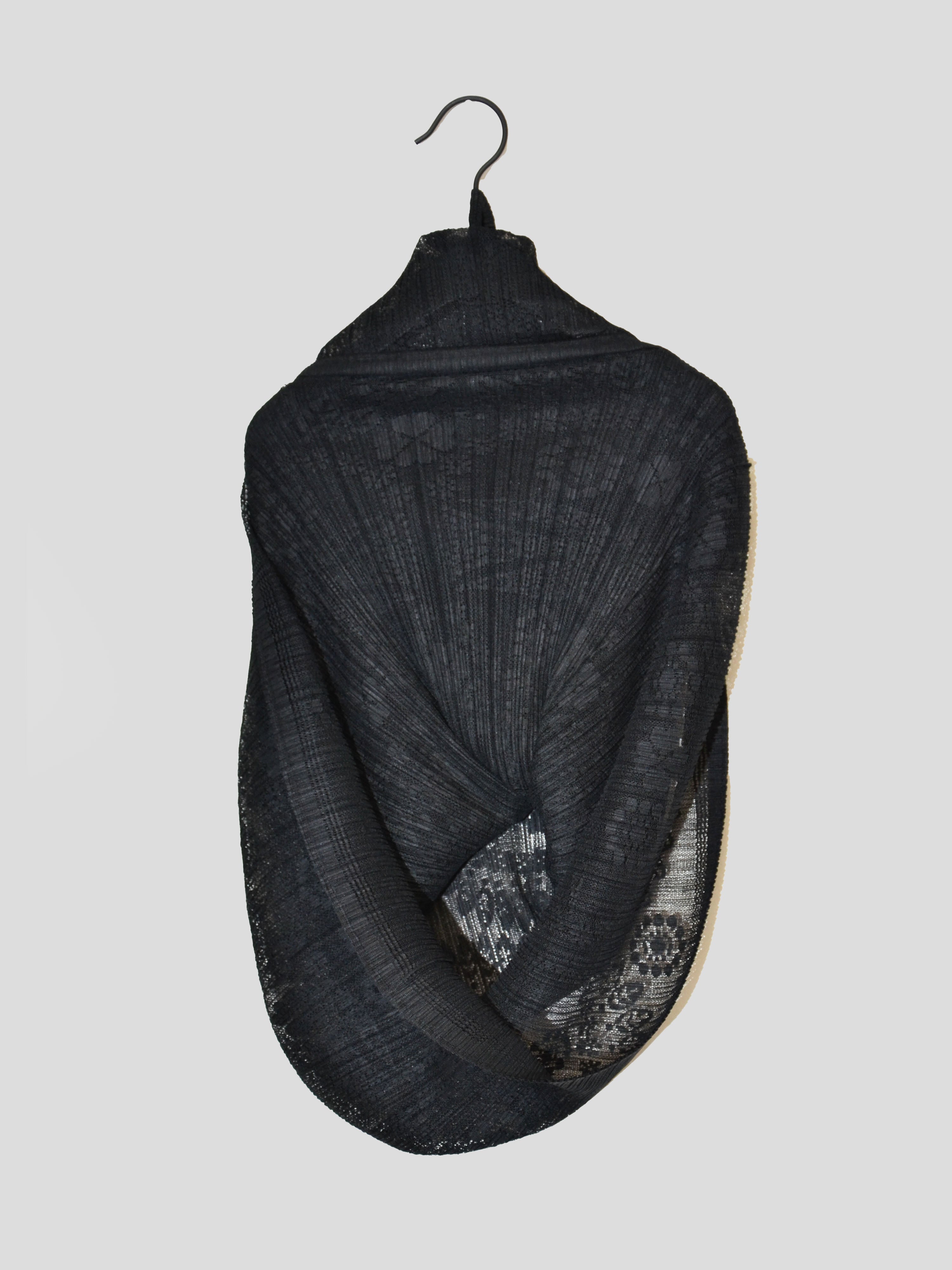 Pleated Mesh Dress