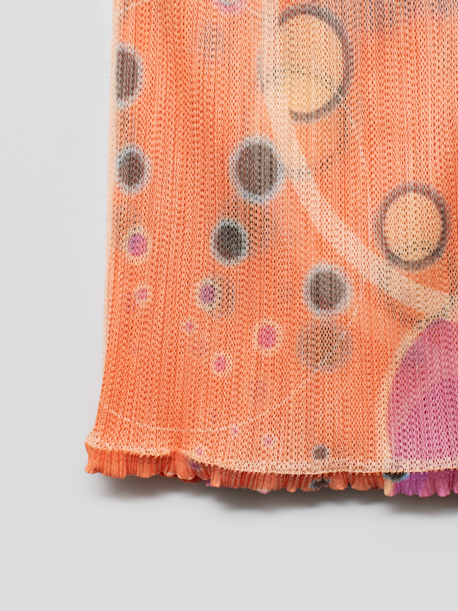 SS01 Mesh Layered Skirt