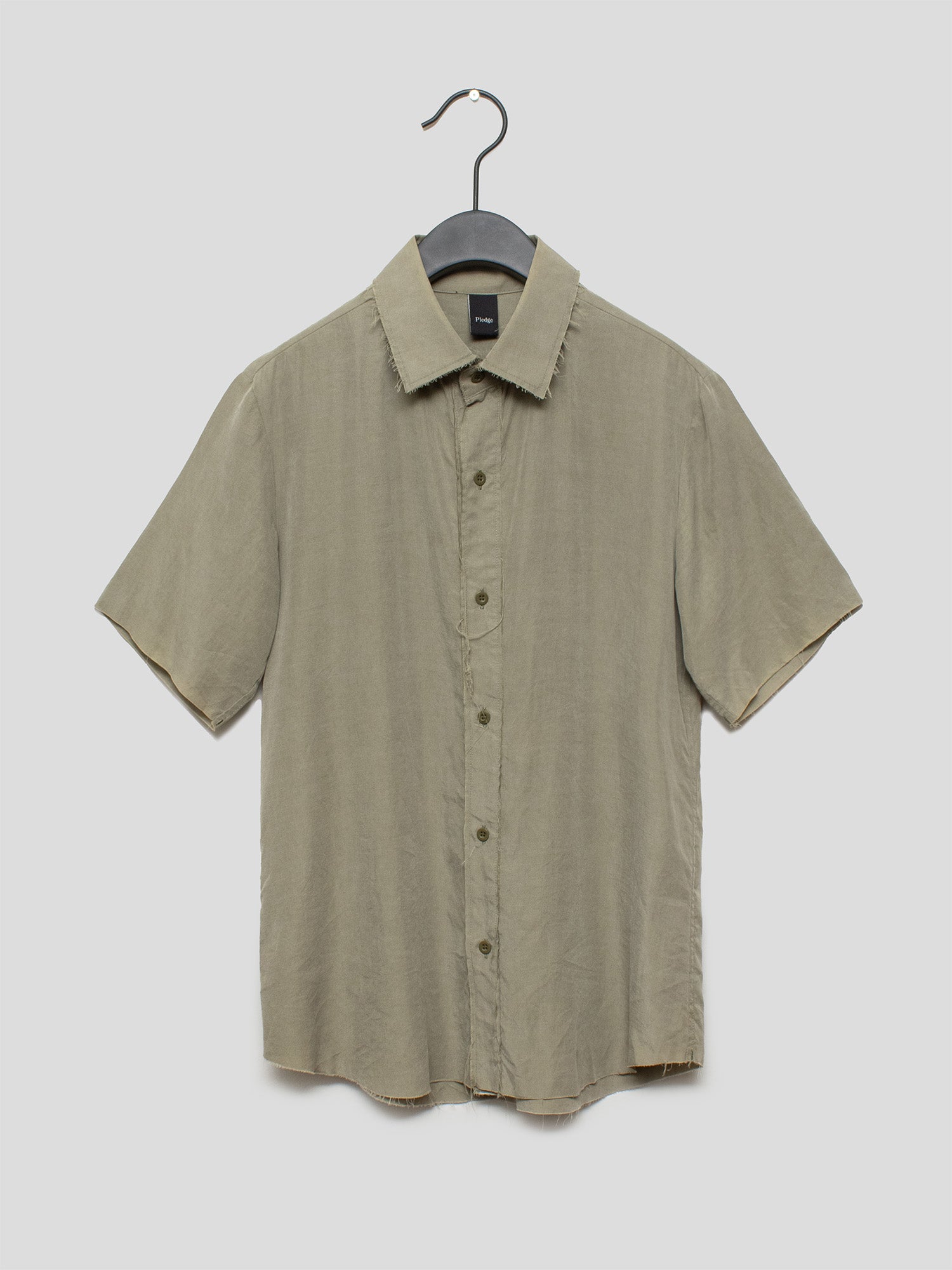 2000s Raw-Edge Shirt