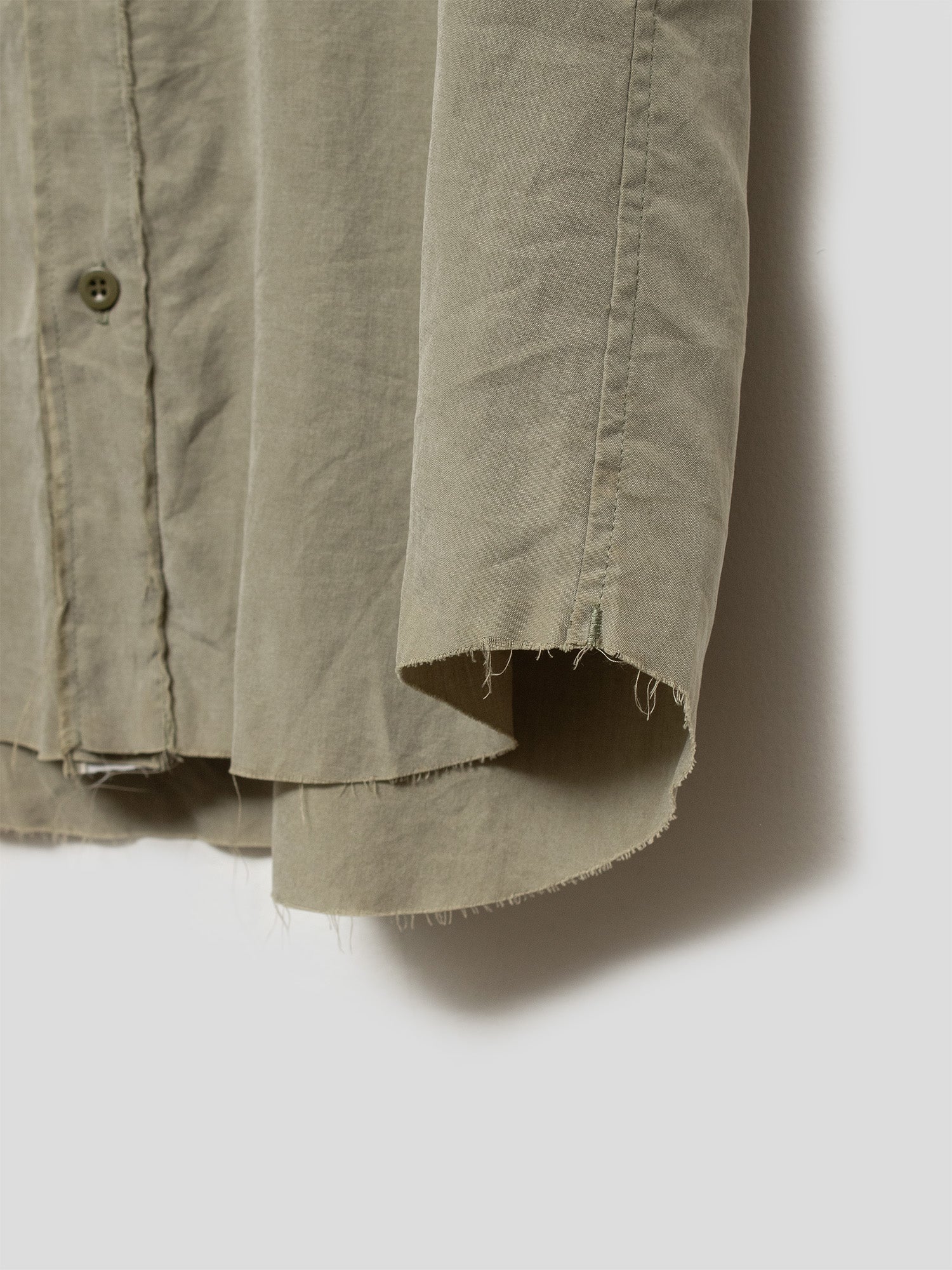 2000s Raw-Edge Shirt