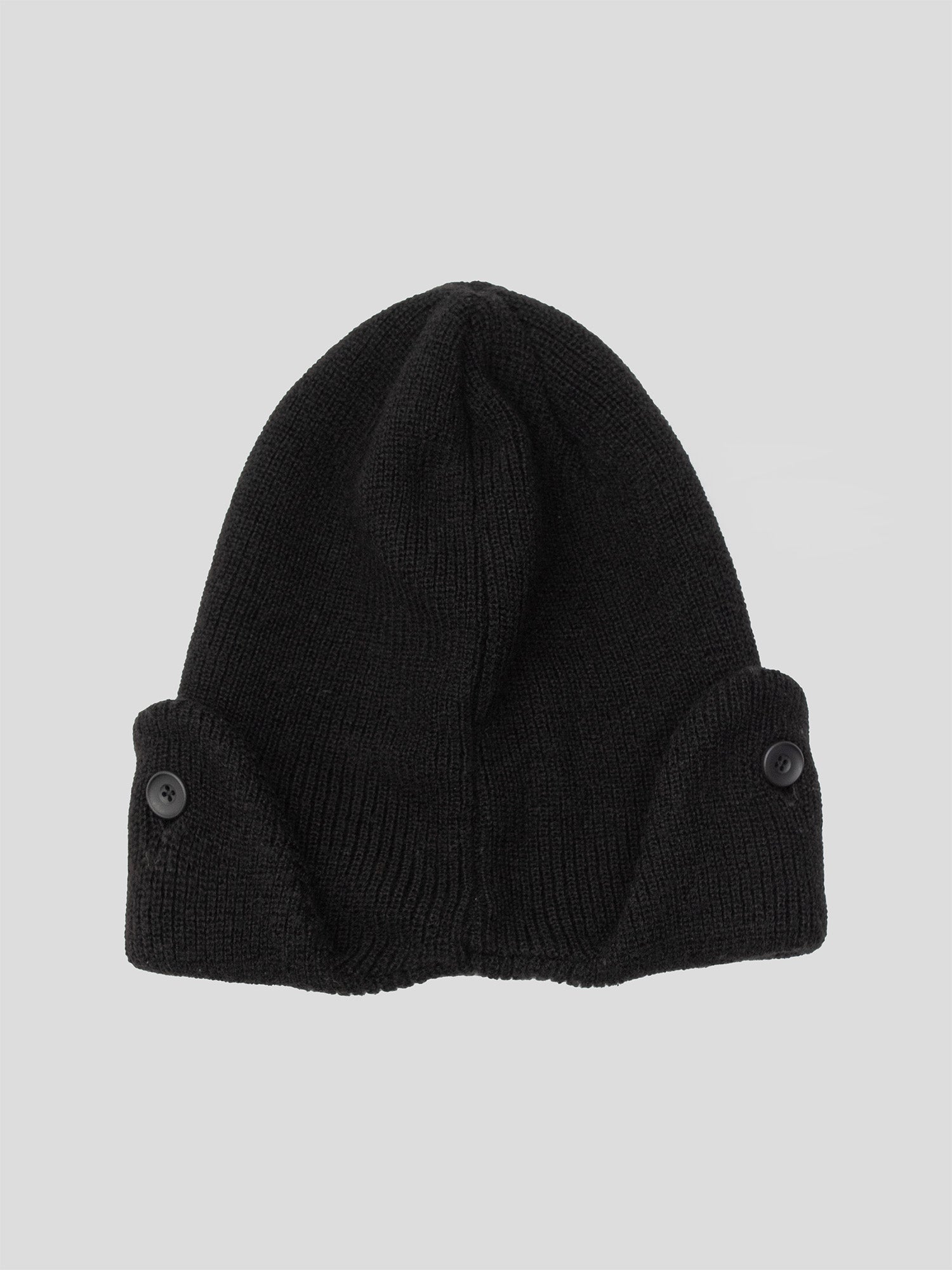 Rib-Knit Trapper Hat