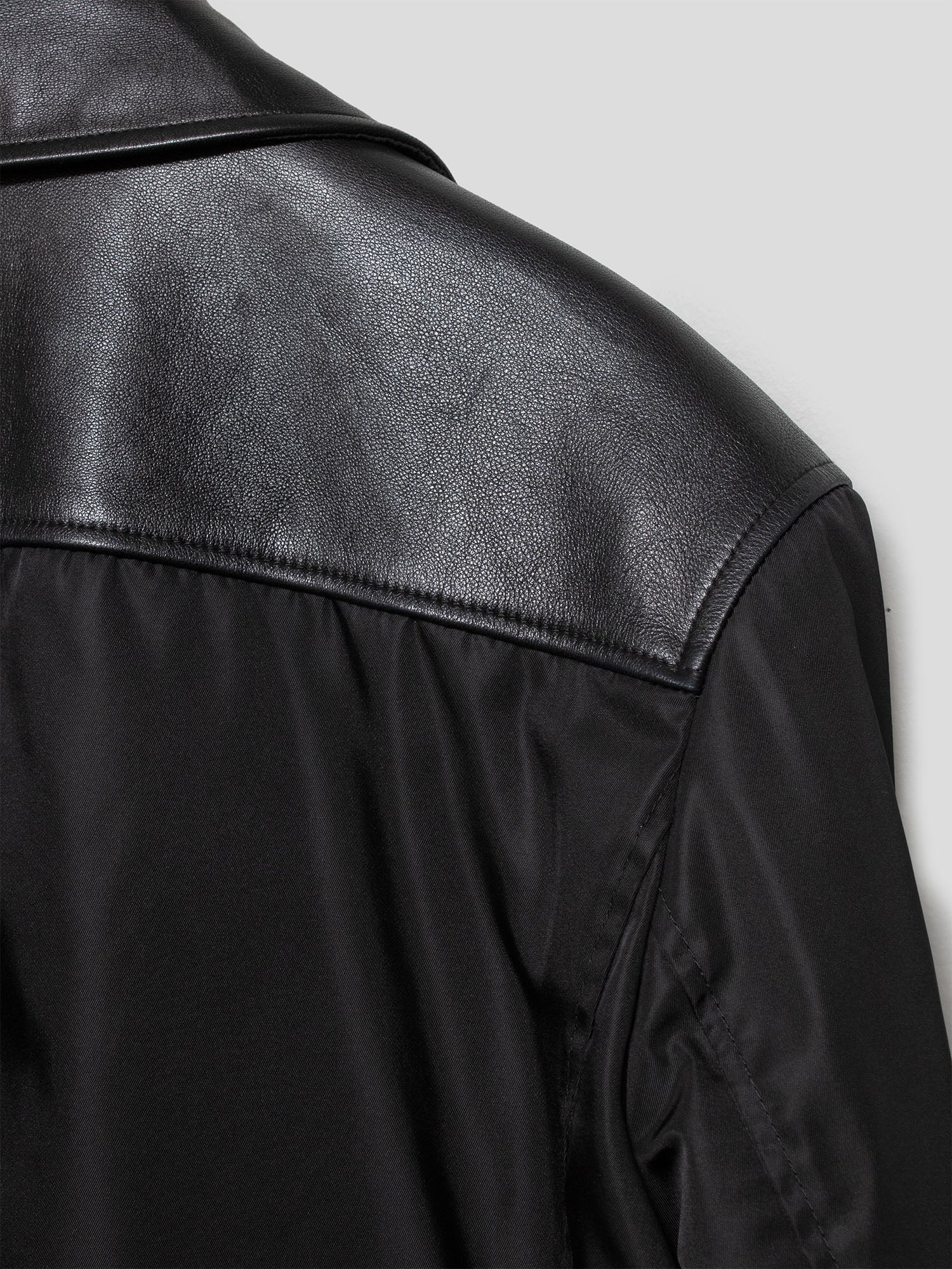 1990s Nylon Jacket with Removable Collar