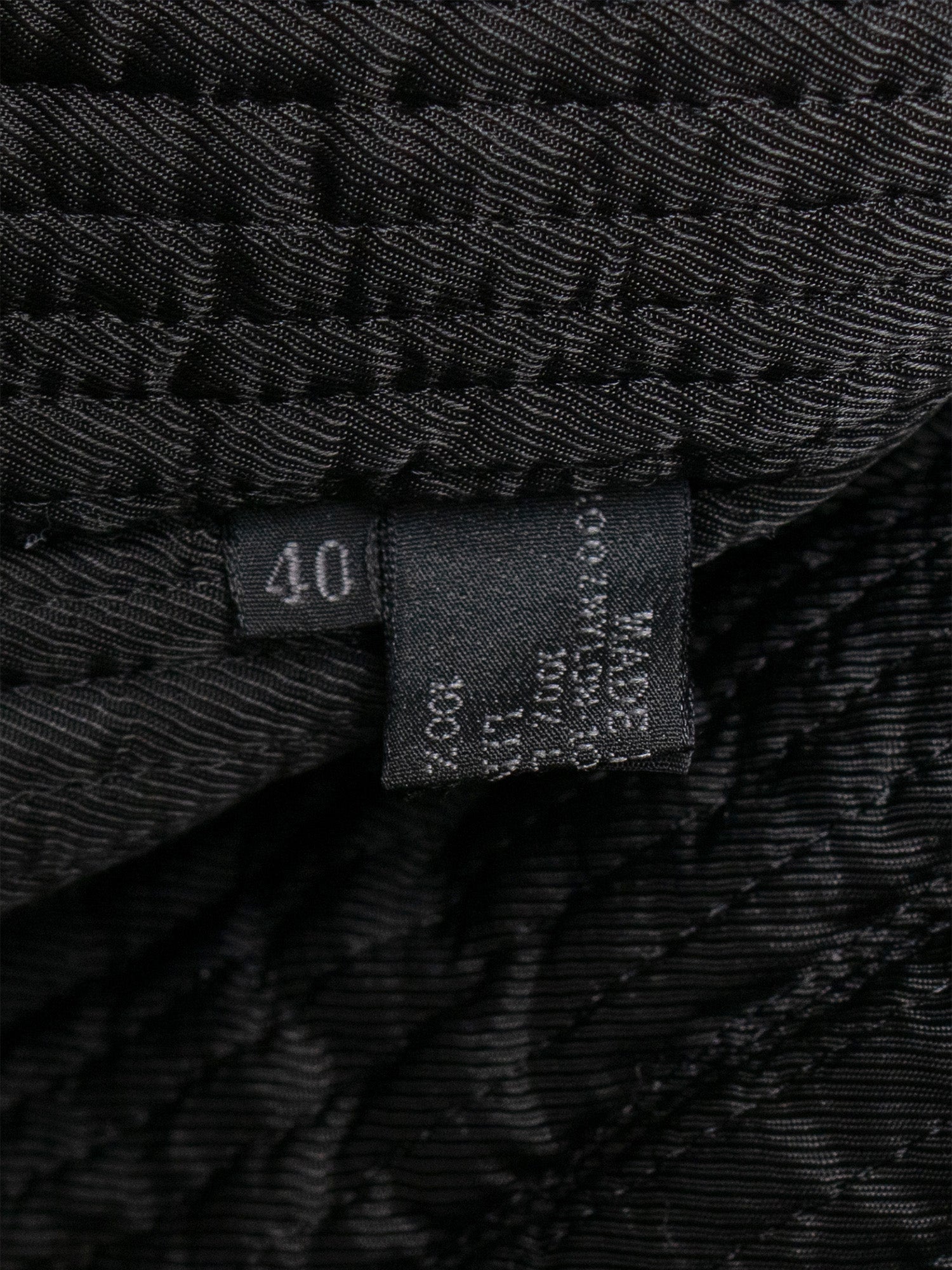 Prada 1990s Nylon Jacket with Removable Collar | COMMUNE