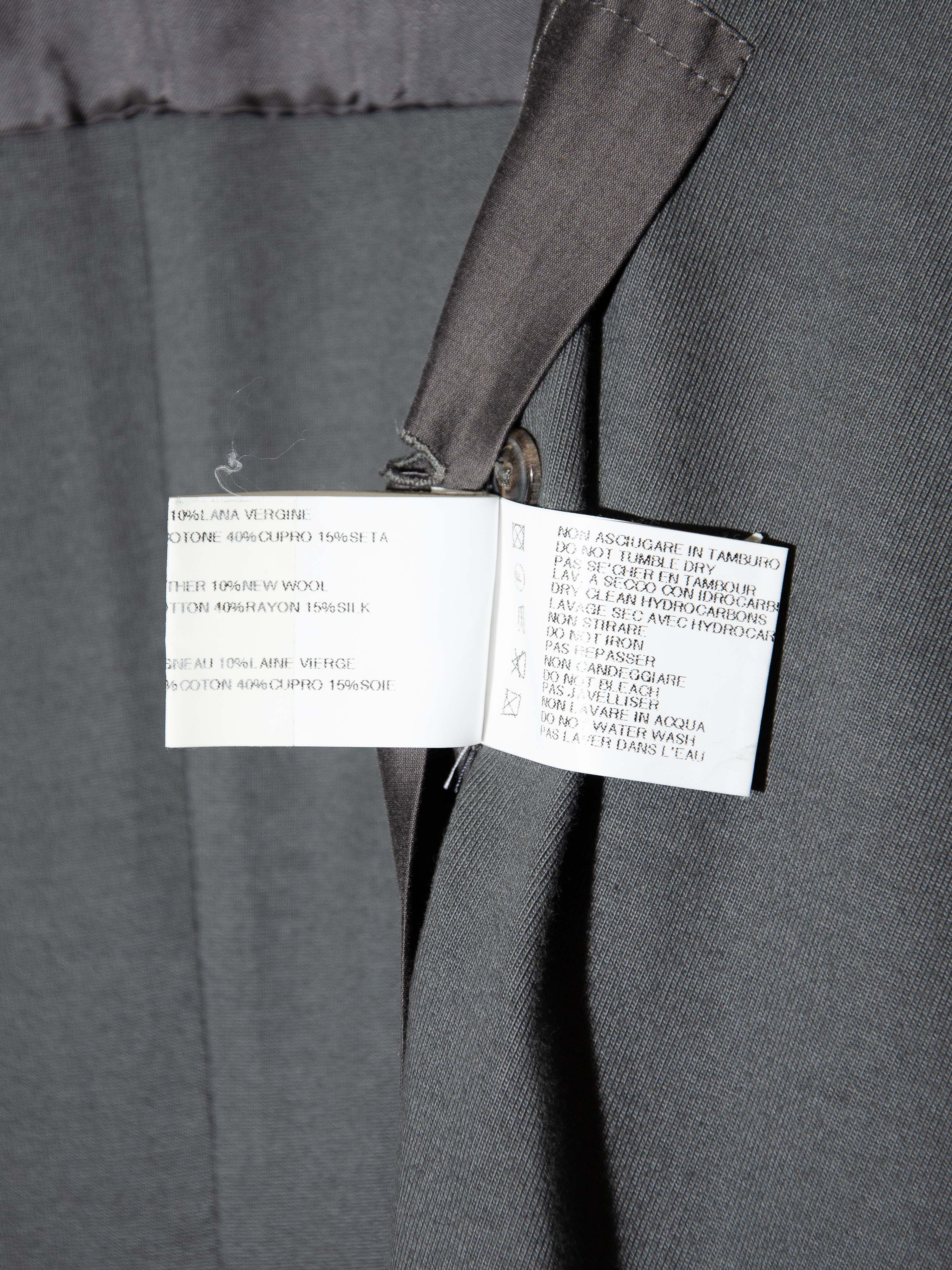 AW10 "Gleam" Corded Lambskin Coat