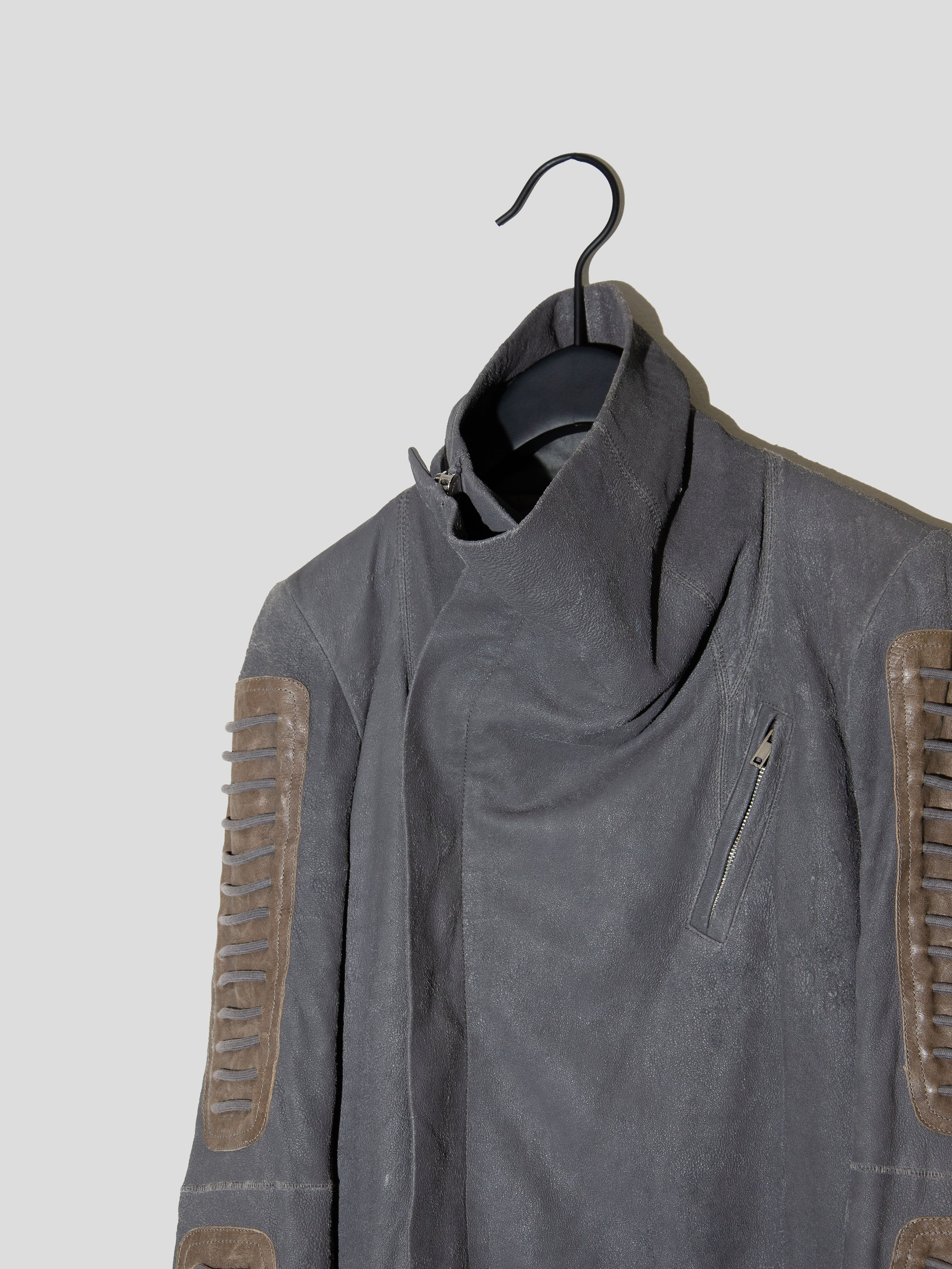 AW10 "Gleam" Corded Lambskin Coat