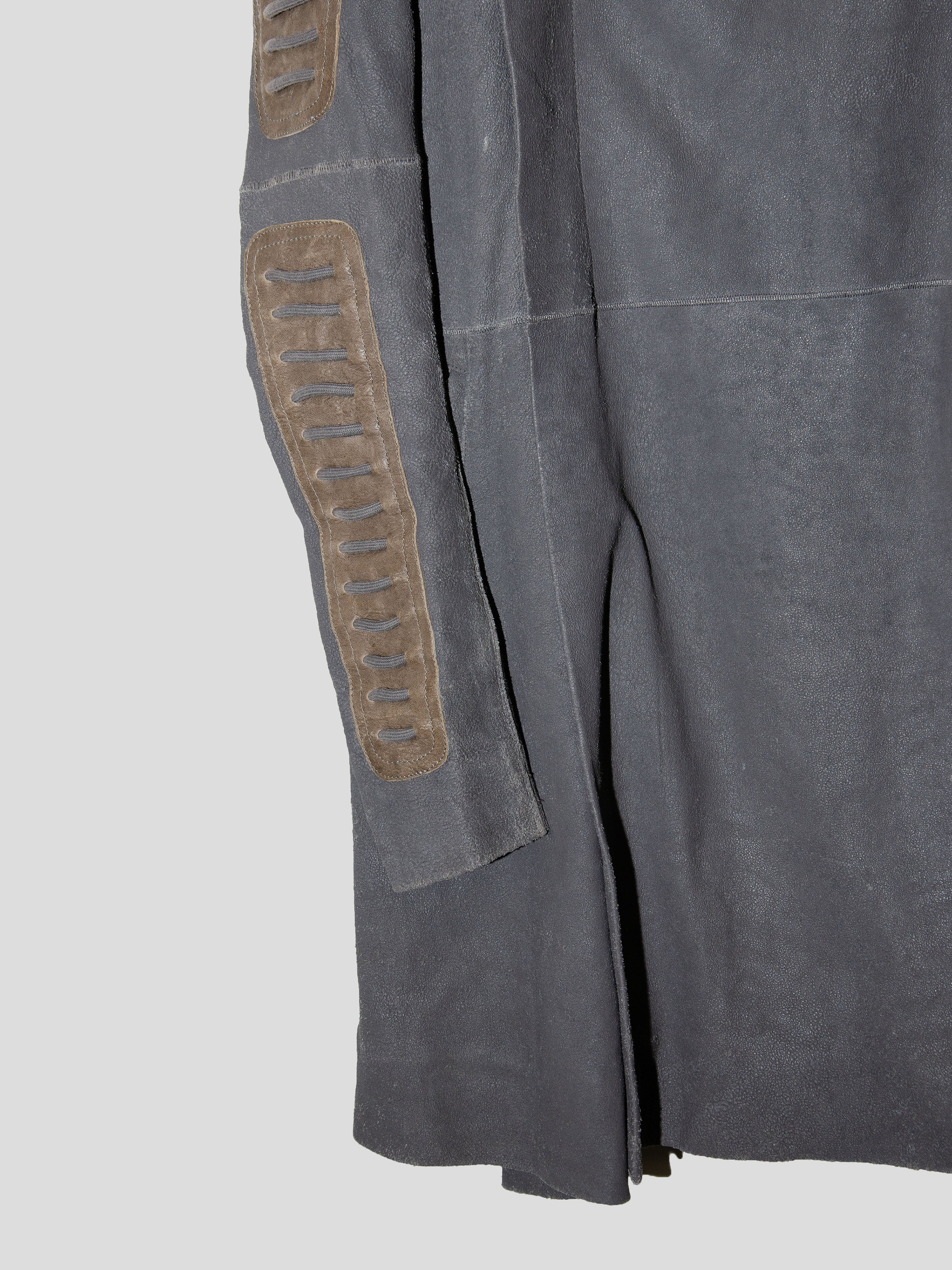 AW10 "Gleam" Corded Lambskin Coat