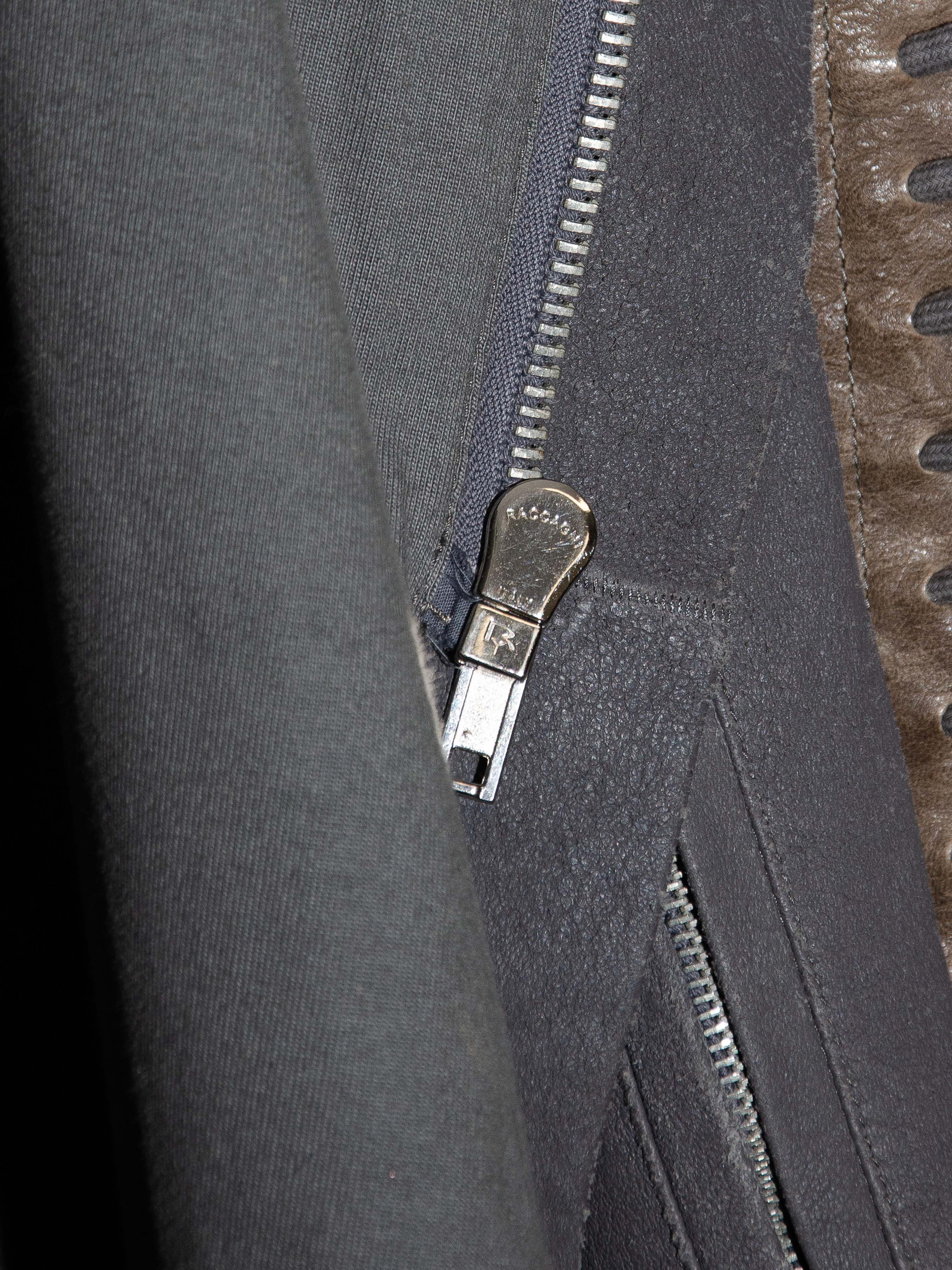 AW10 "Gleam" Corded Lambskin Coat