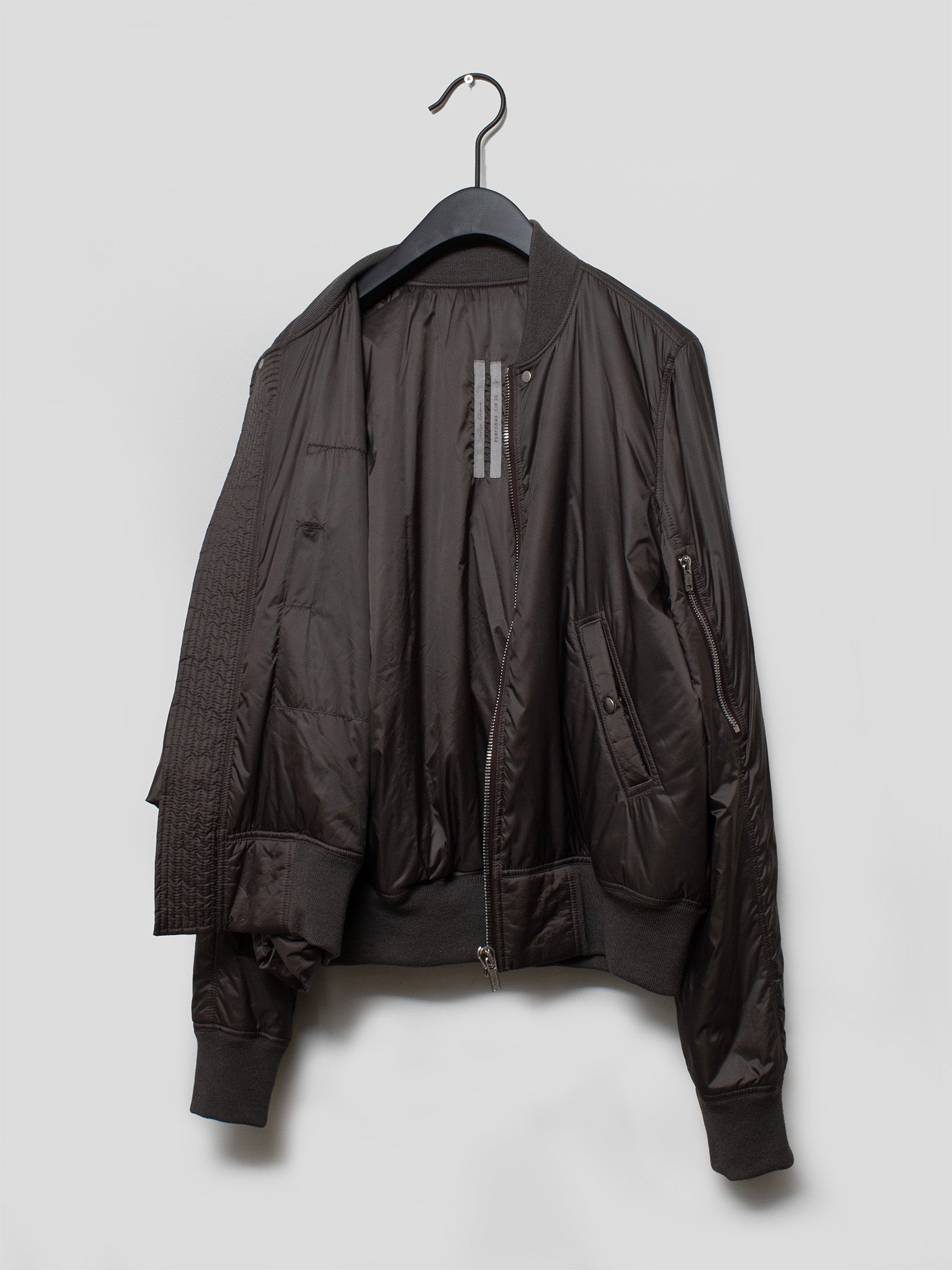 AW20 "Performa" Seb Draped Bomber Jacket