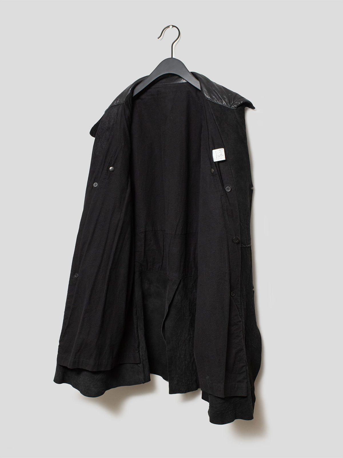 AW05 "Moog" Nappa Leather Trench Coat