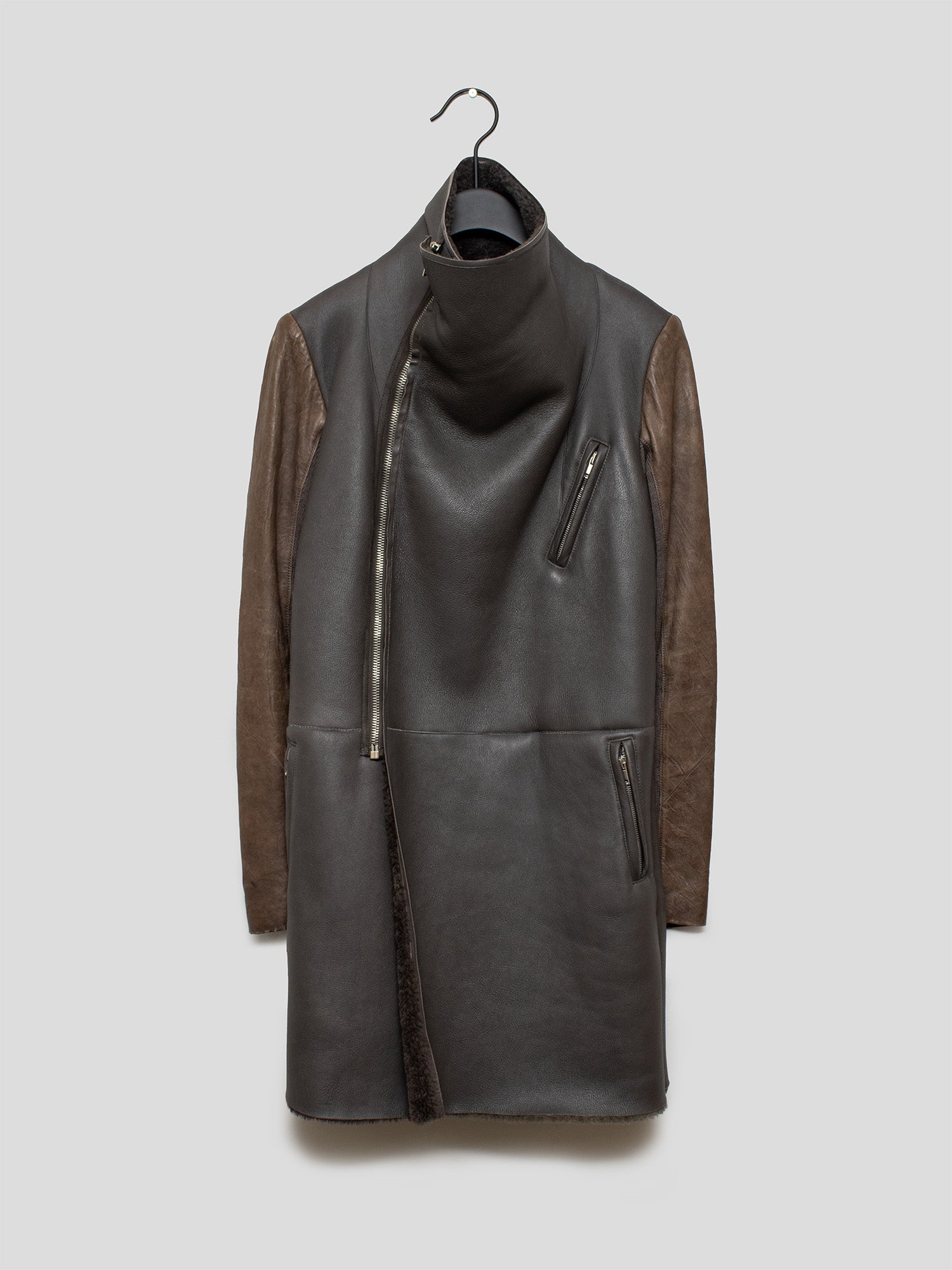 AW10 "Gleam" Lambskin Shearling Biker Coat