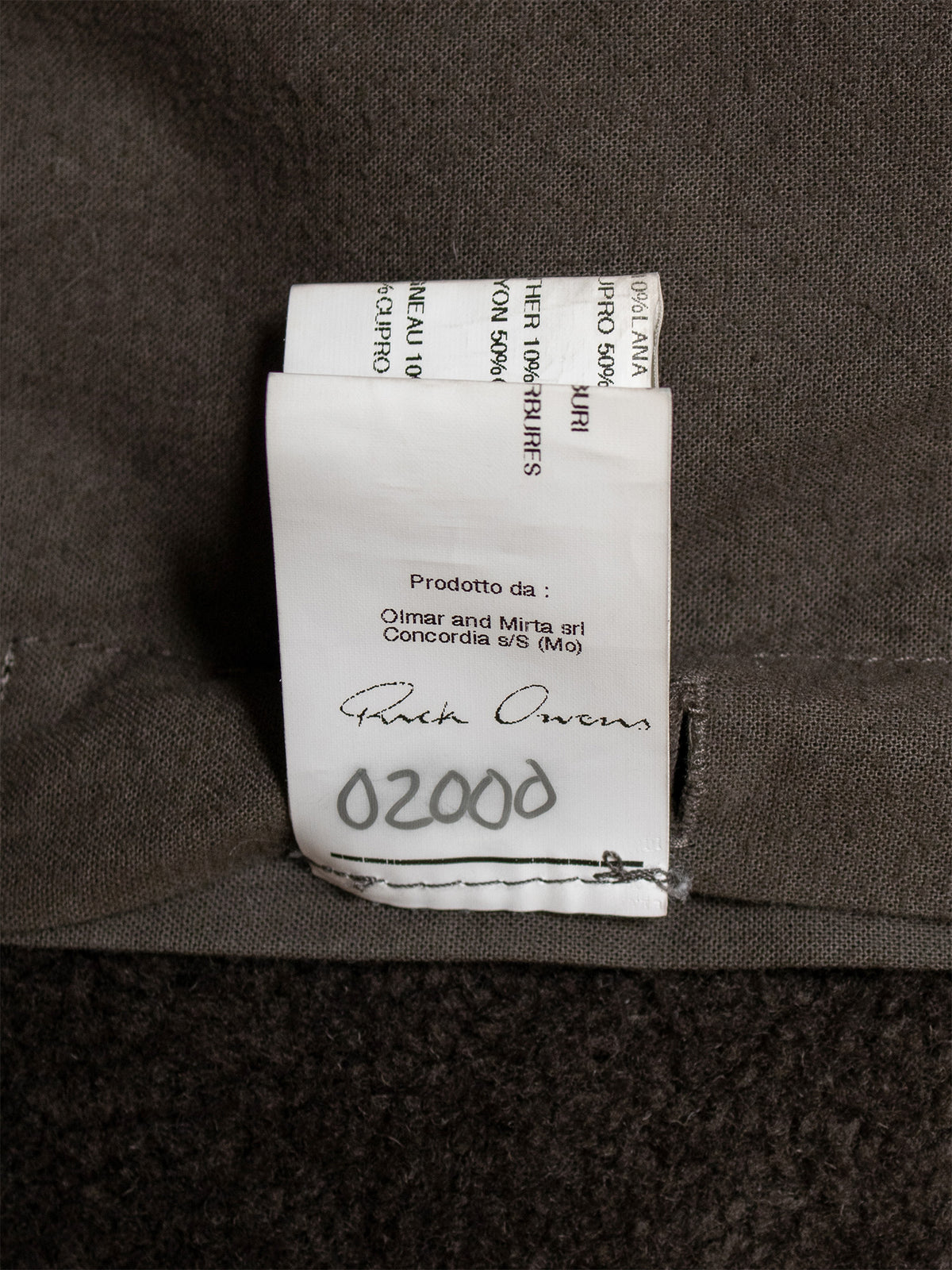 AW10 "Gleam" Lambskin Shearling Biker Coat