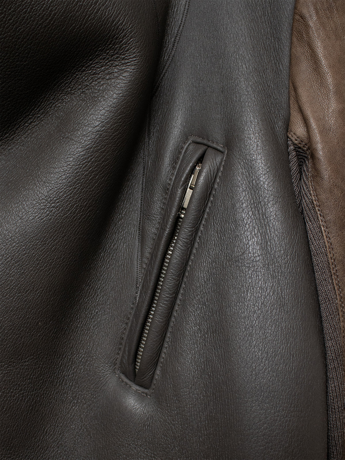 AW10 "Gleam" Lambskin Shearling Biker Coat