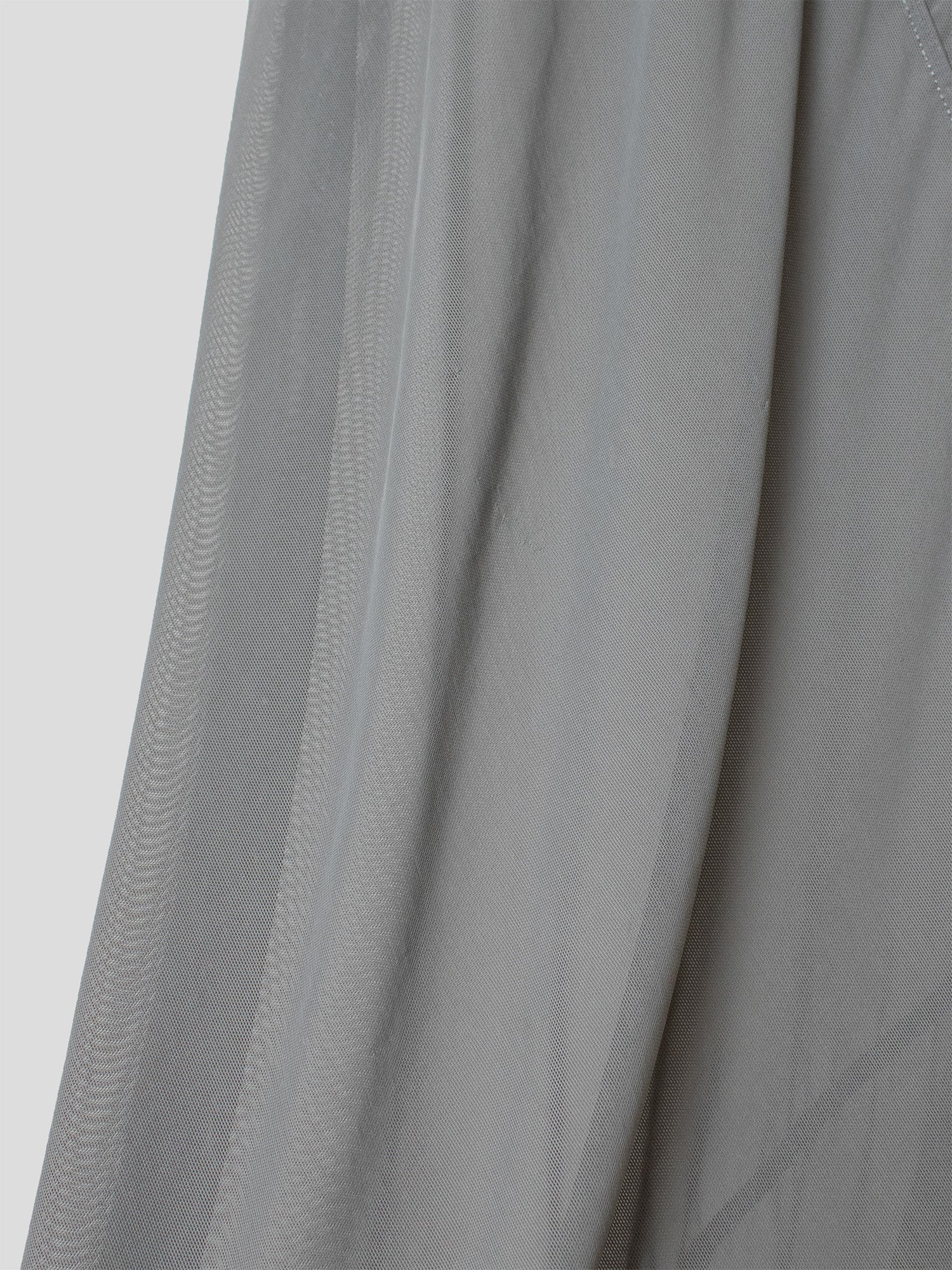 Lilies Bias-Cut Sheer Dress