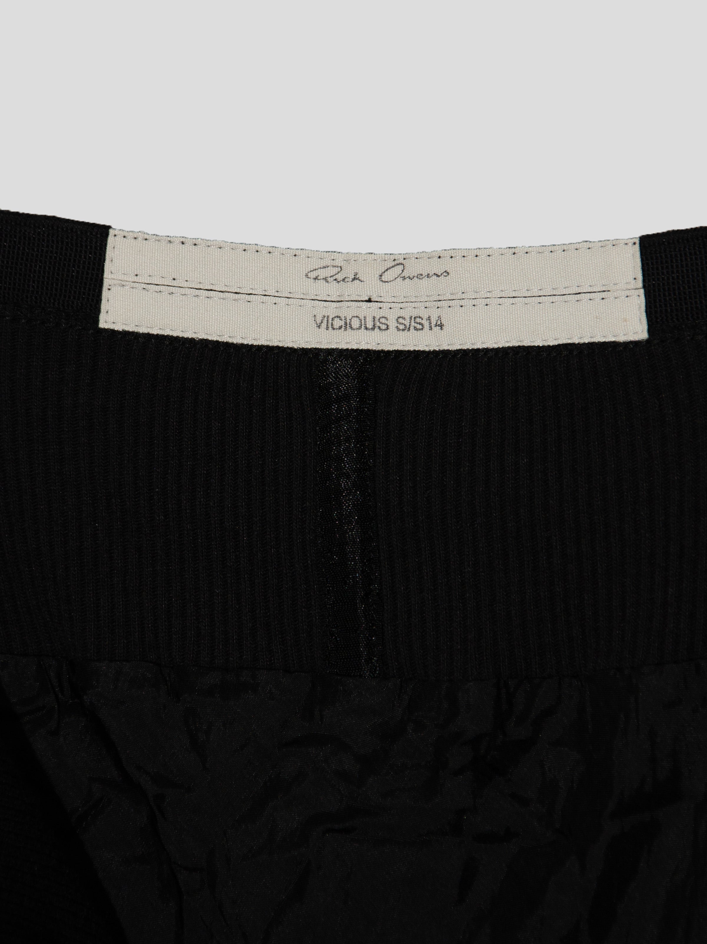 SS14 "Vicious" Draped Fishtail Skirt