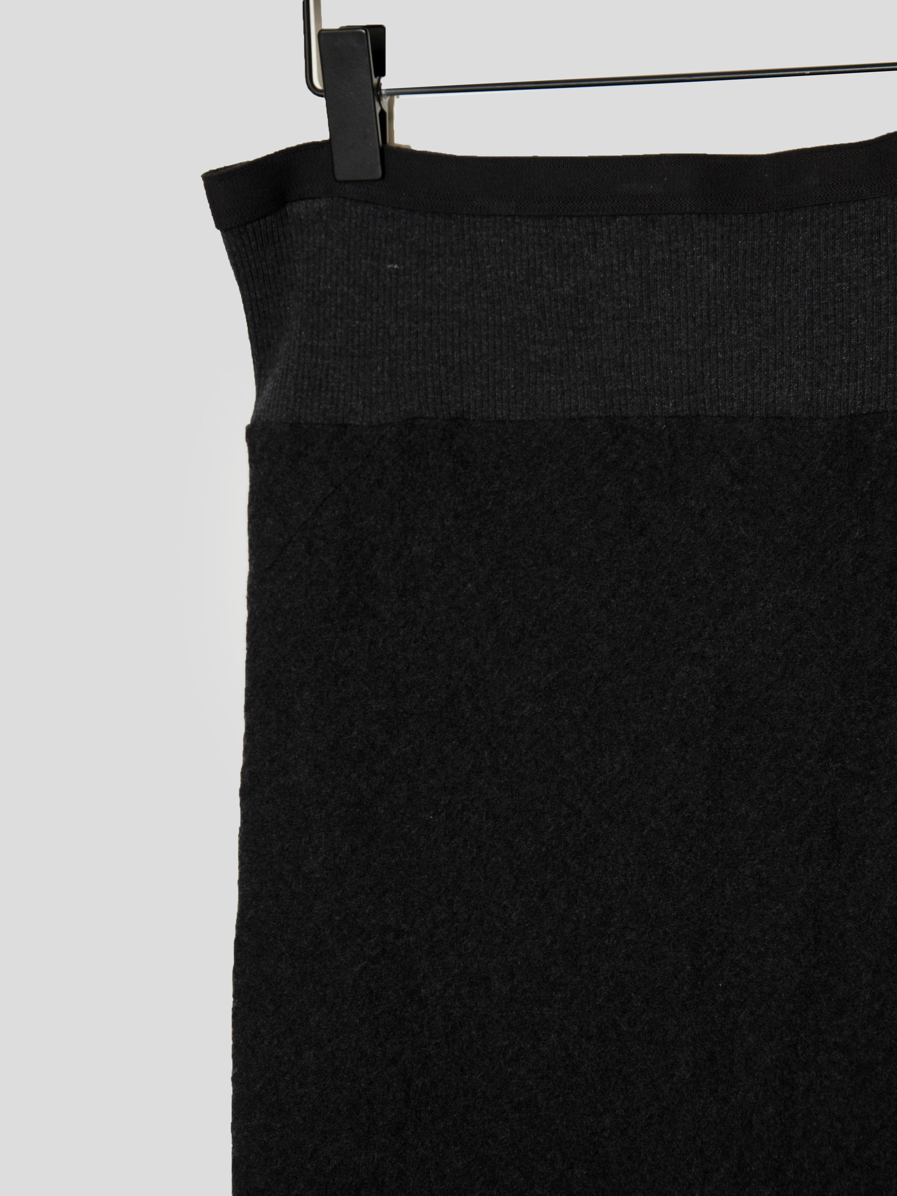 FW12 "Mountain" Fishtail Draped Skirt
