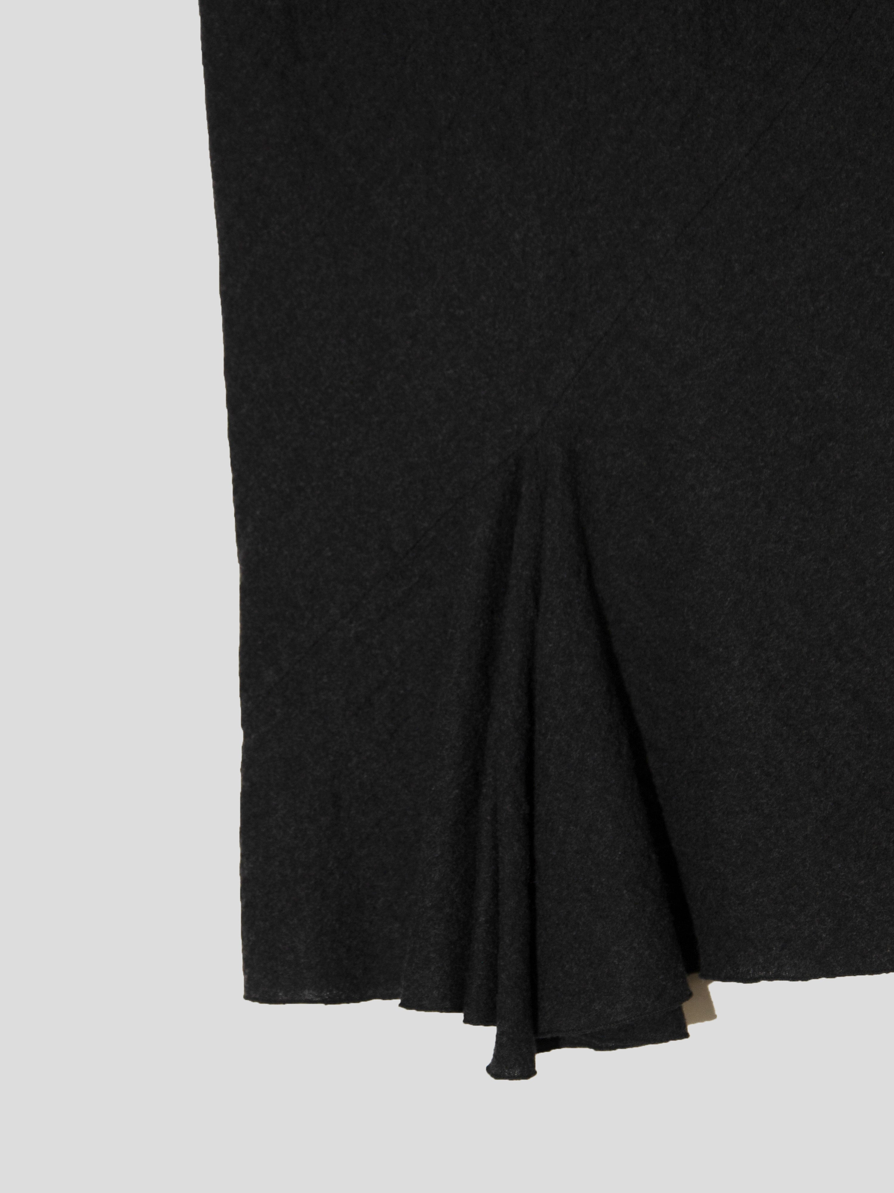 FW12 "Mountain" Fishtail Draped Skirt