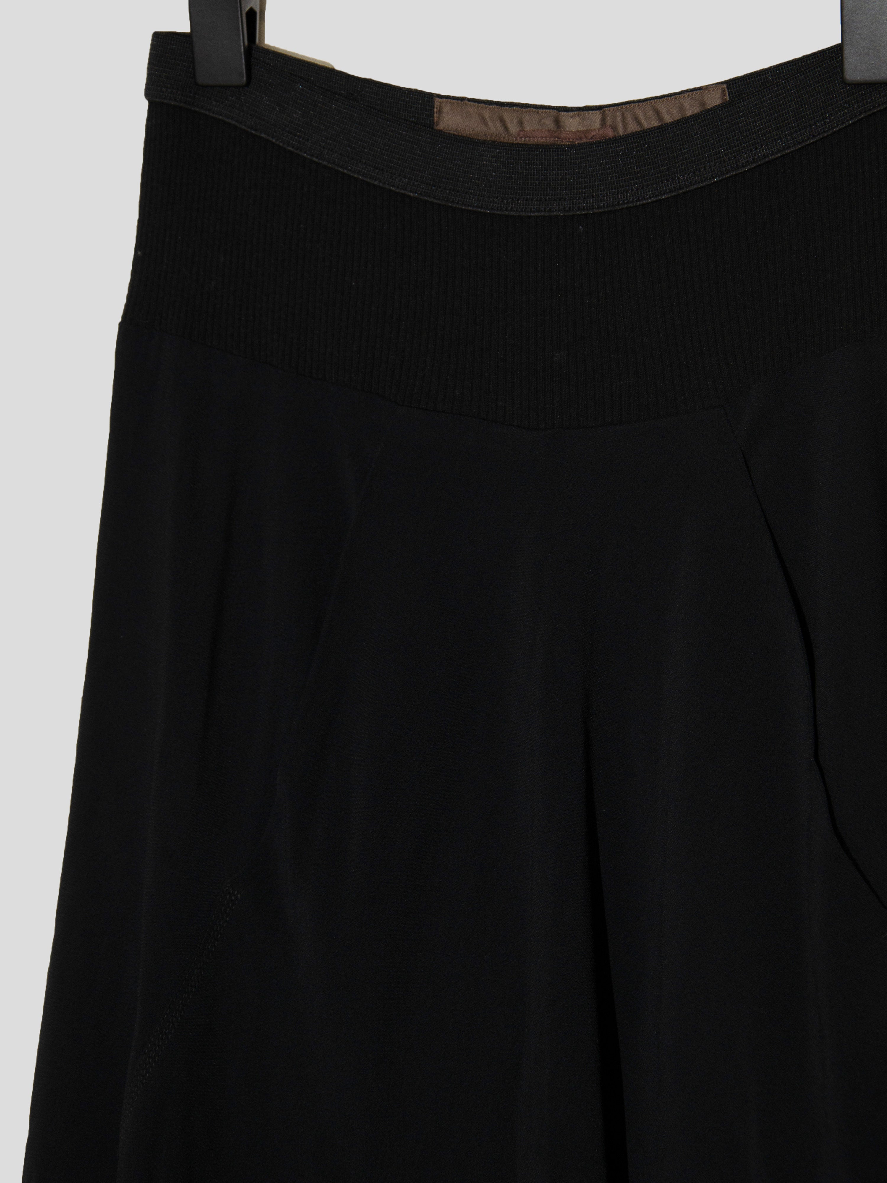 SS04 "Citroen" Draped Flare Skirt
