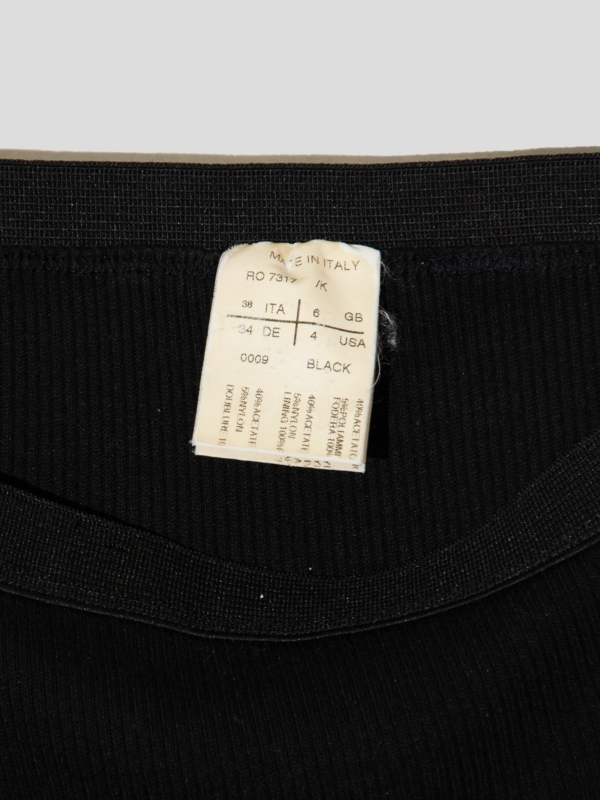 SS04 "Citroen" Draped Flare Skirt