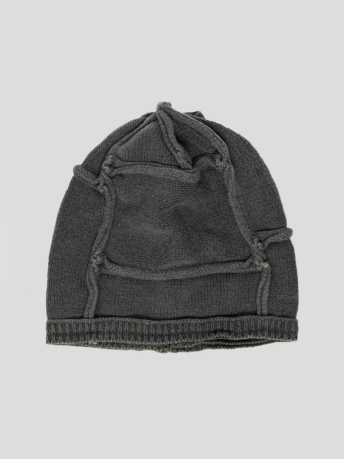 Object-Dyed Paneled Beanie