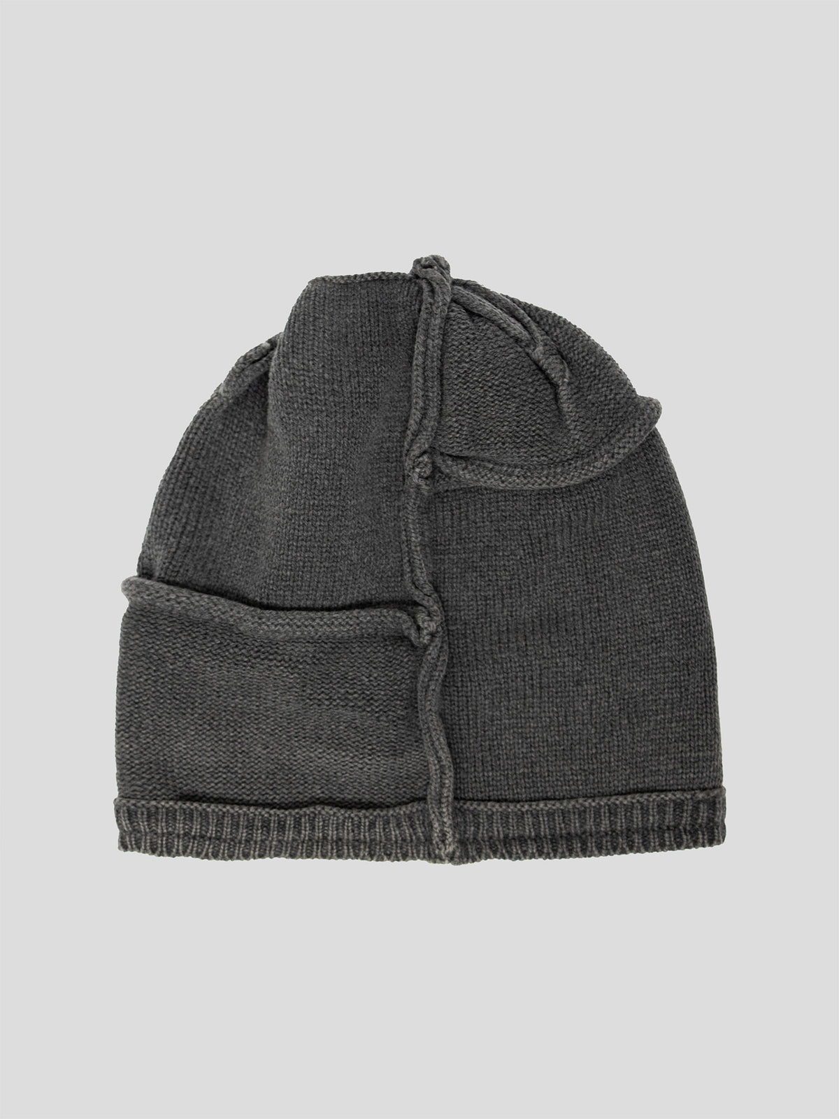 Object-Dyed Paneled Beanie