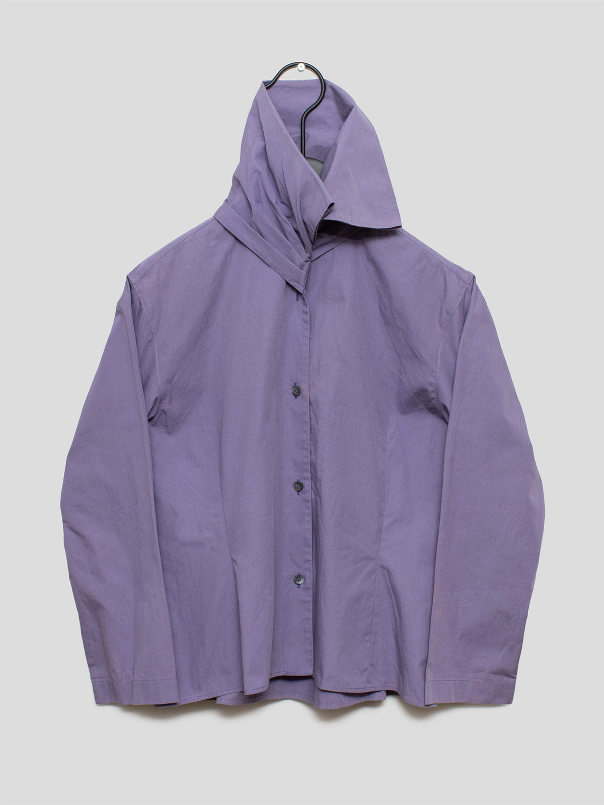 SS91 Blouse with Sculptural Collar