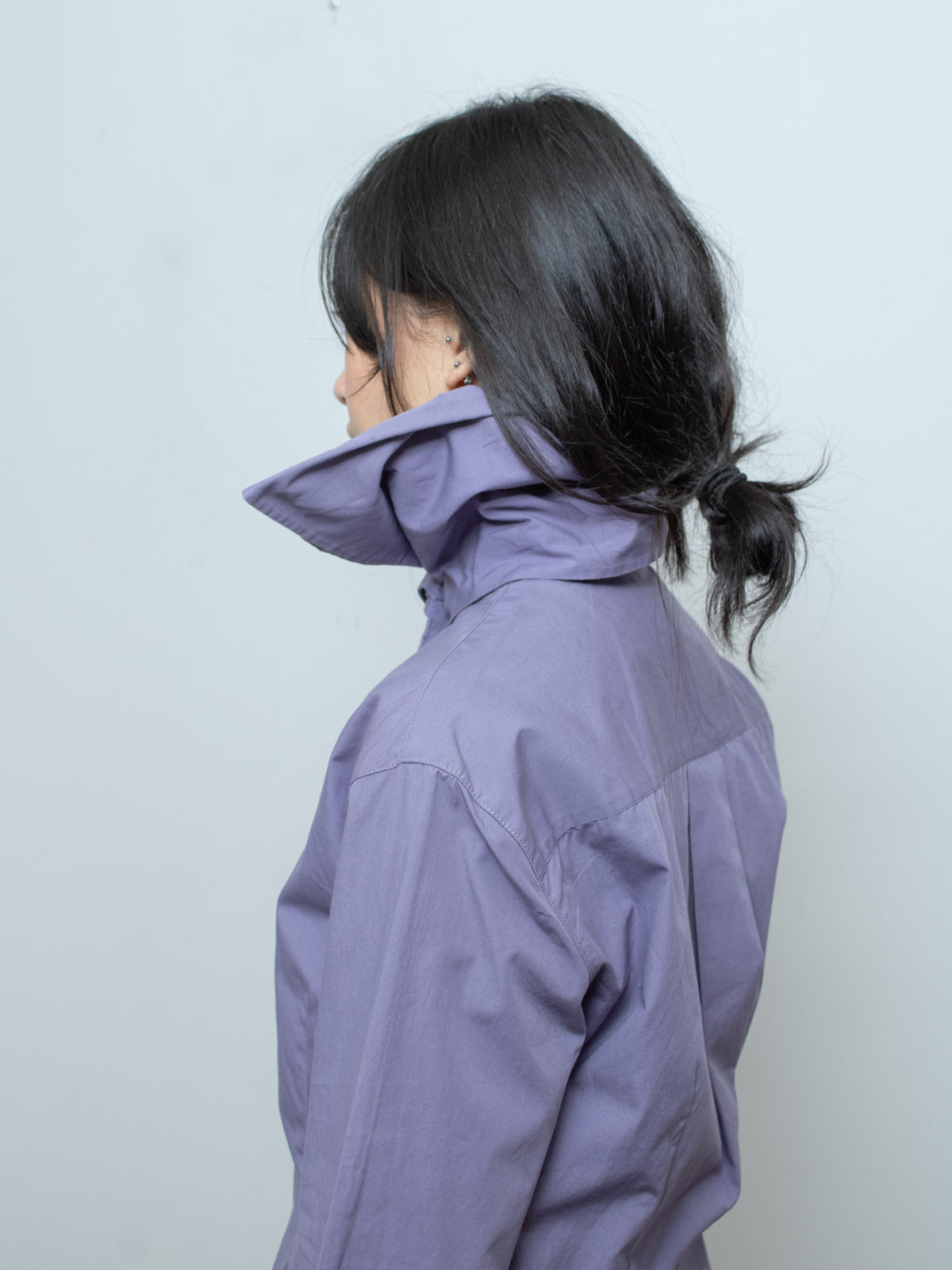 SS91 Blouse with Sculptural Collar