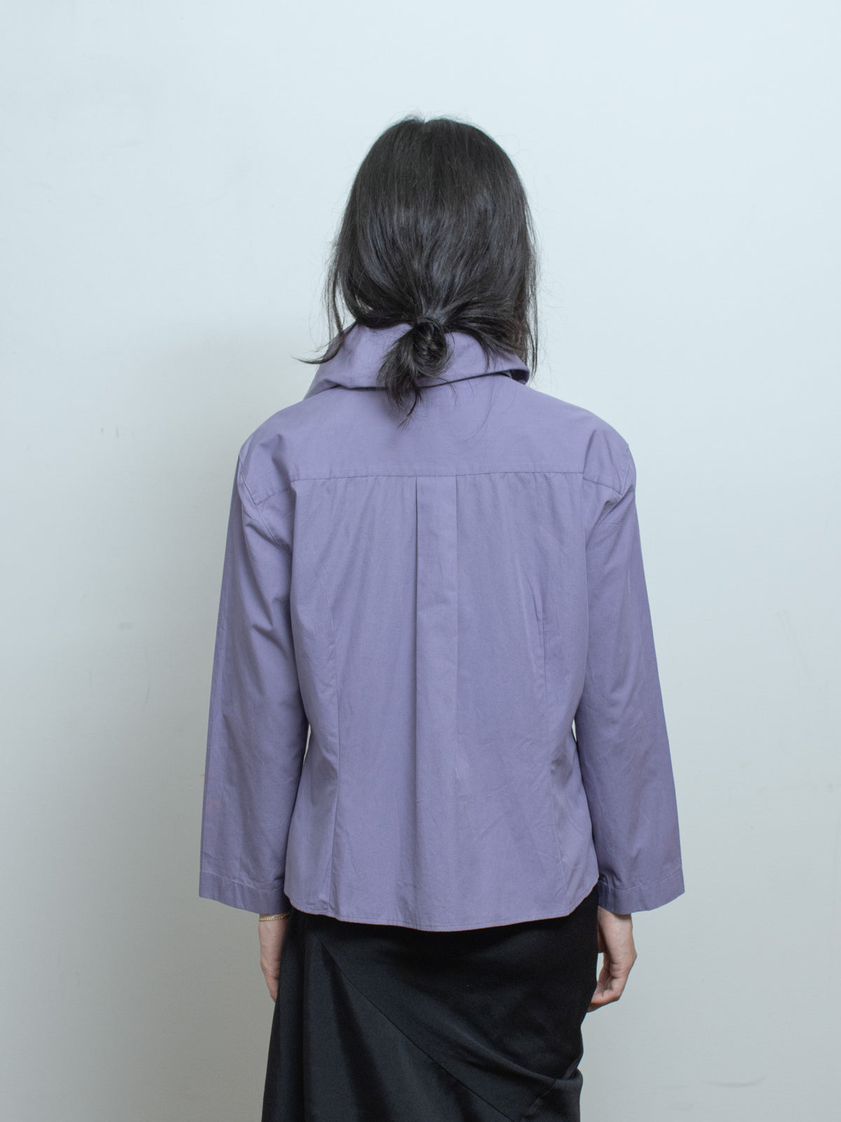 SS91 Blouse with Sculptural Collar