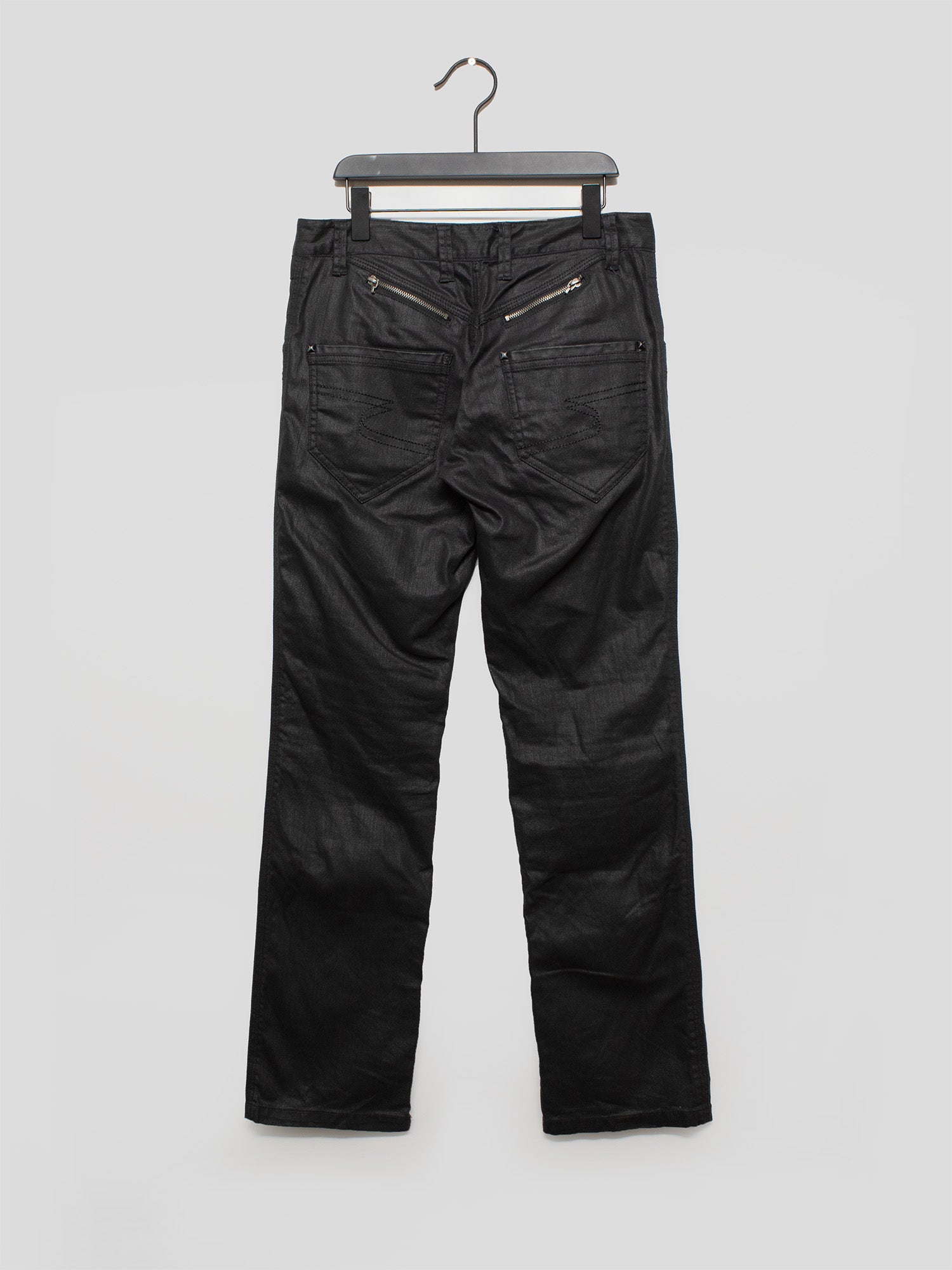 Waxed Trousers