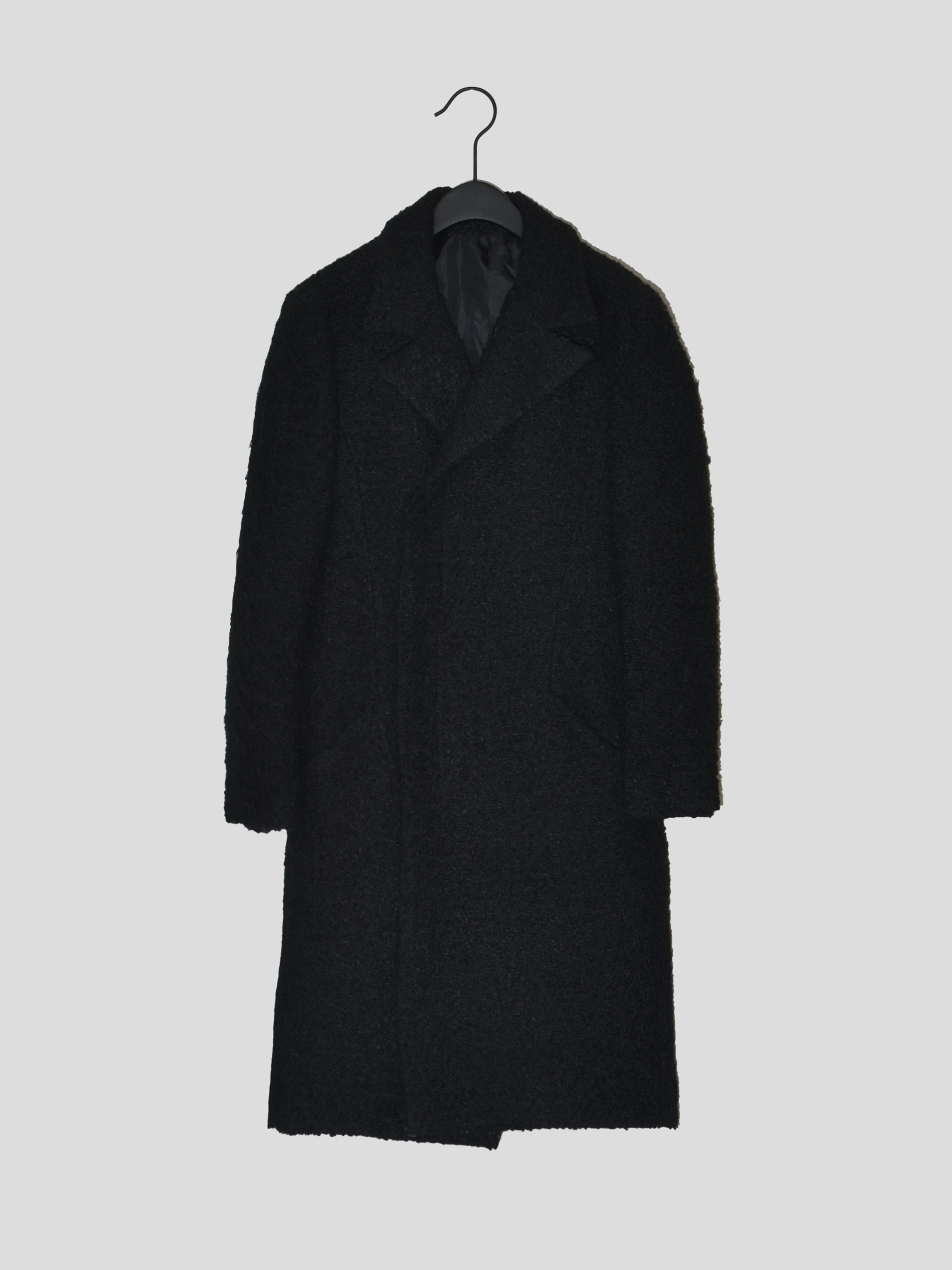 Double-breasted Piled Coat