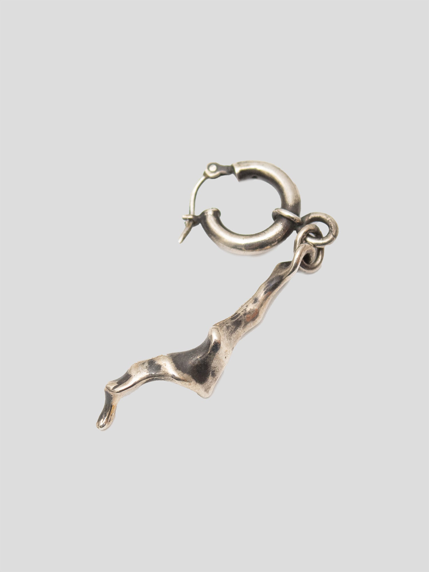 Silver Dart Earring
